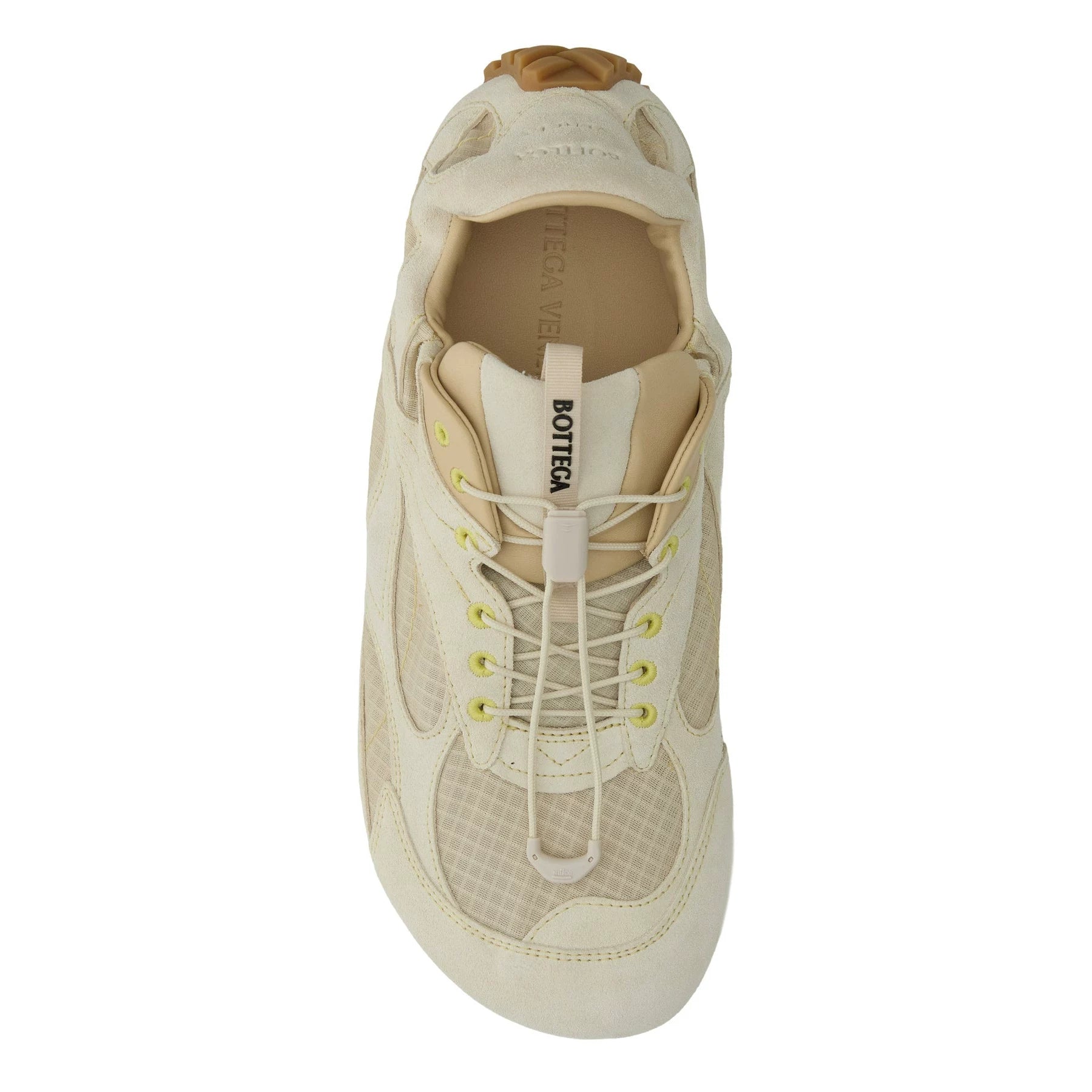 Bottega Veneta Men's Flash Orbit Sneakers in Beige