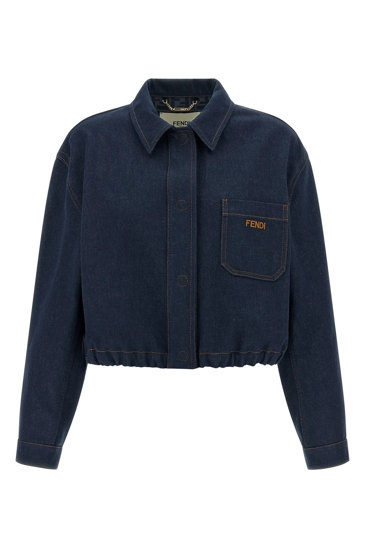 Fendi Women's Coat in Blue