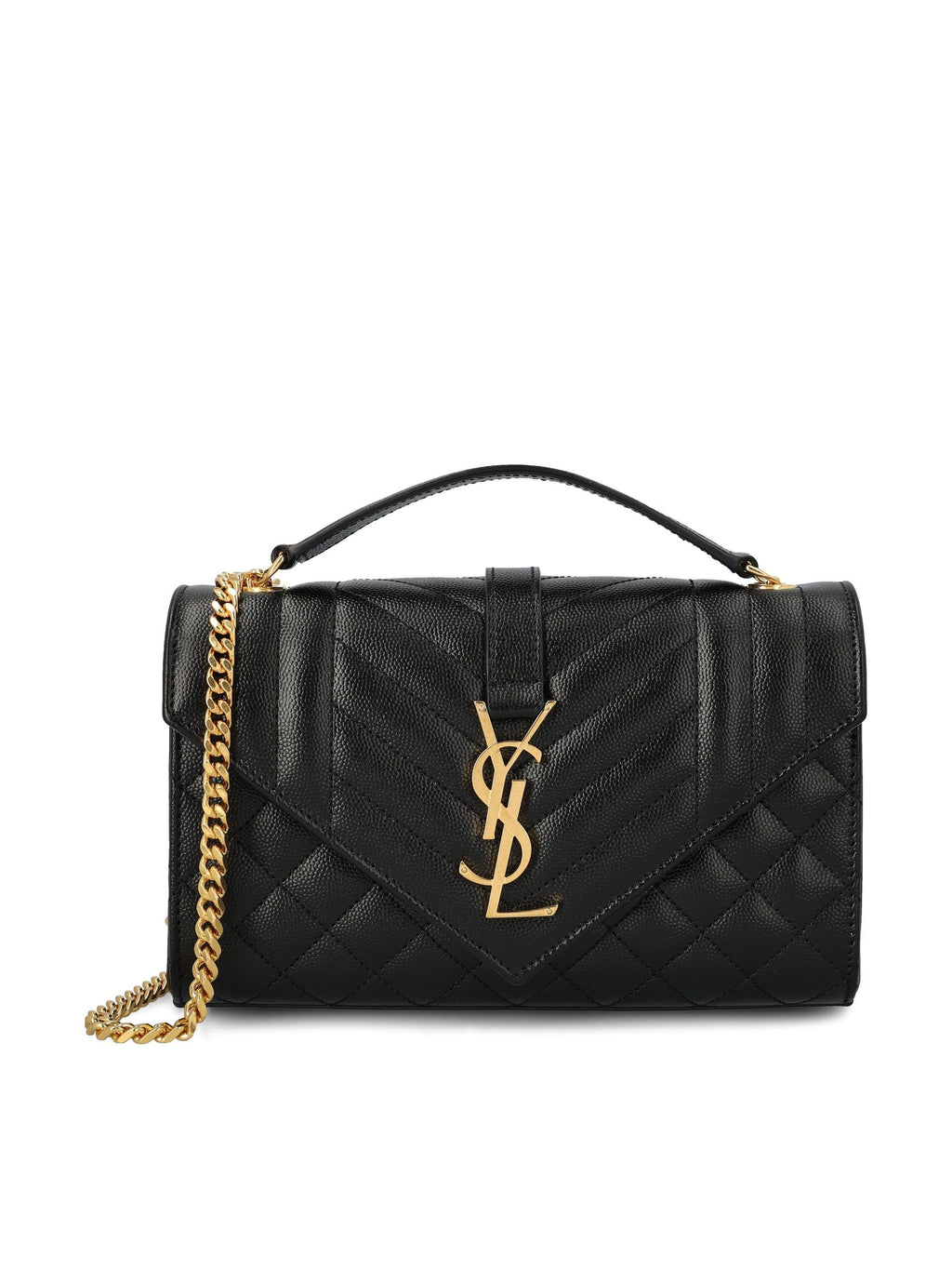 Saint Laurent Women's YSL Envelope Small Shoulder Bag