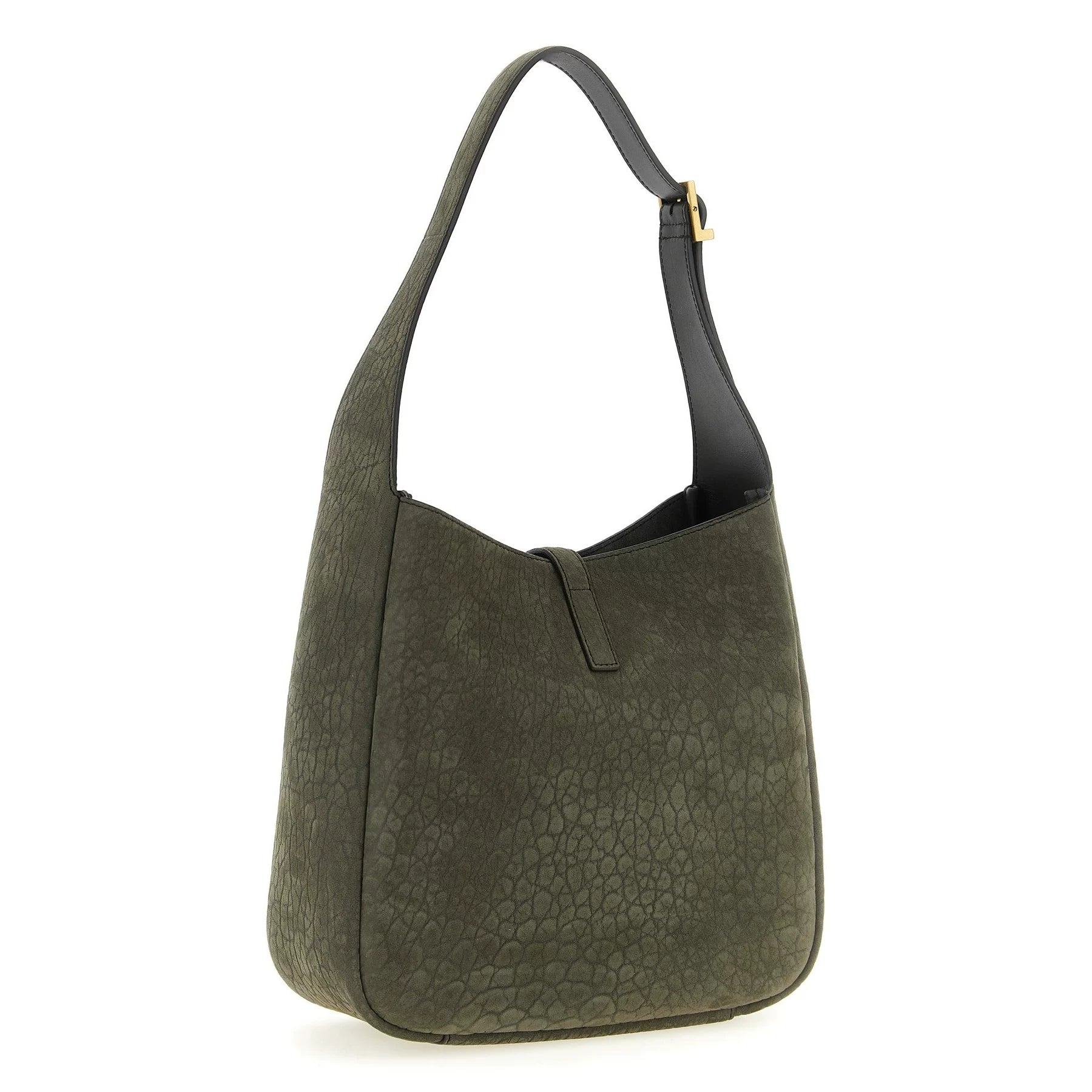 Saint Laurent YSL Le 5a7 Small Bag in Grey