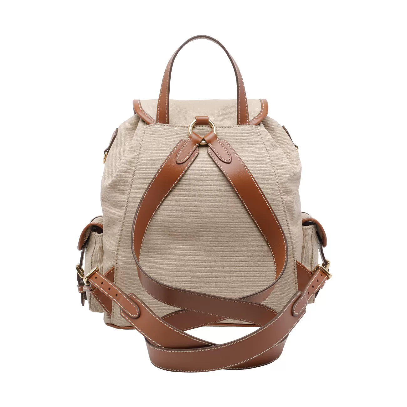 Miu Miu Women's Small Backpack in Beige