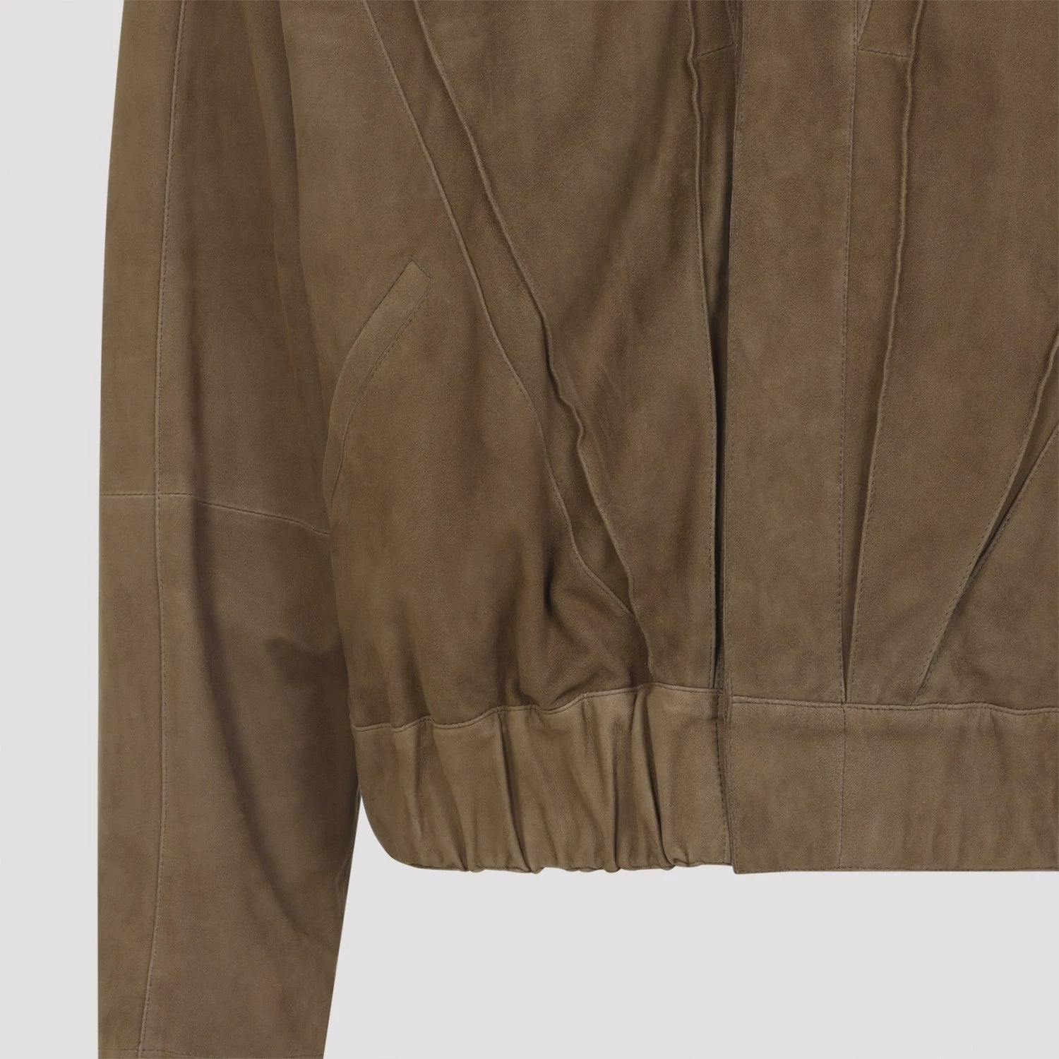 Giorgio Armani Men's Leather Jacket in Brown