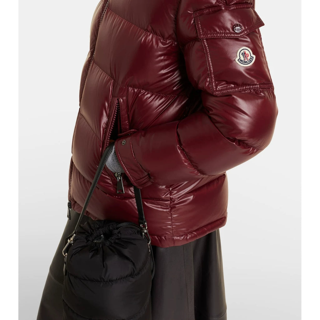 Moncler Women's Maire Down Jacket in Burgundy