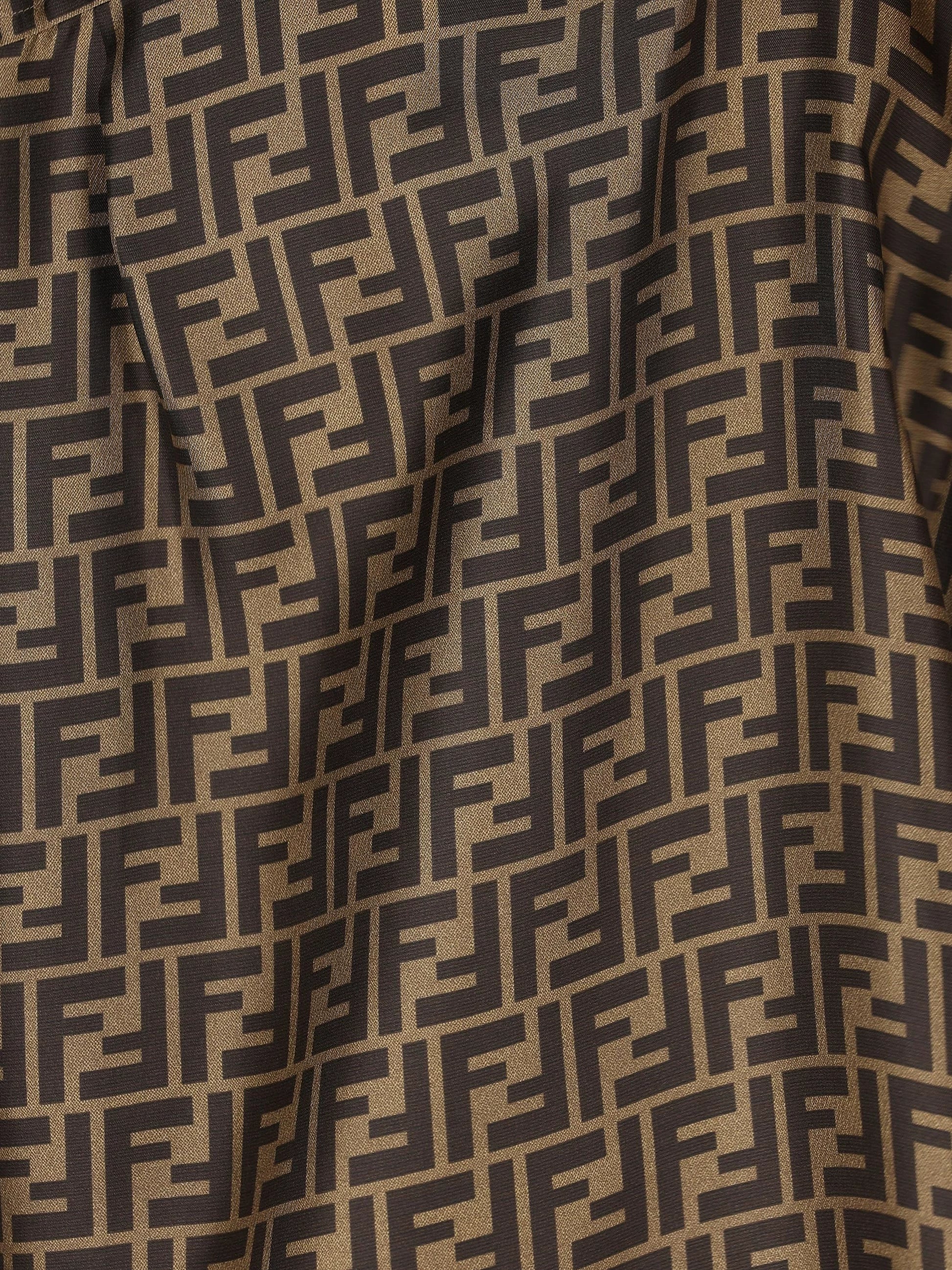 Fendi Women's Shirt in Brown