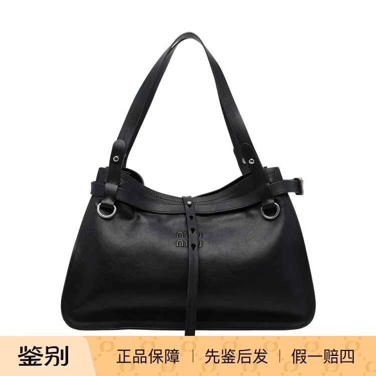 Miu Miu Women's Large Shoulder Bag in Black