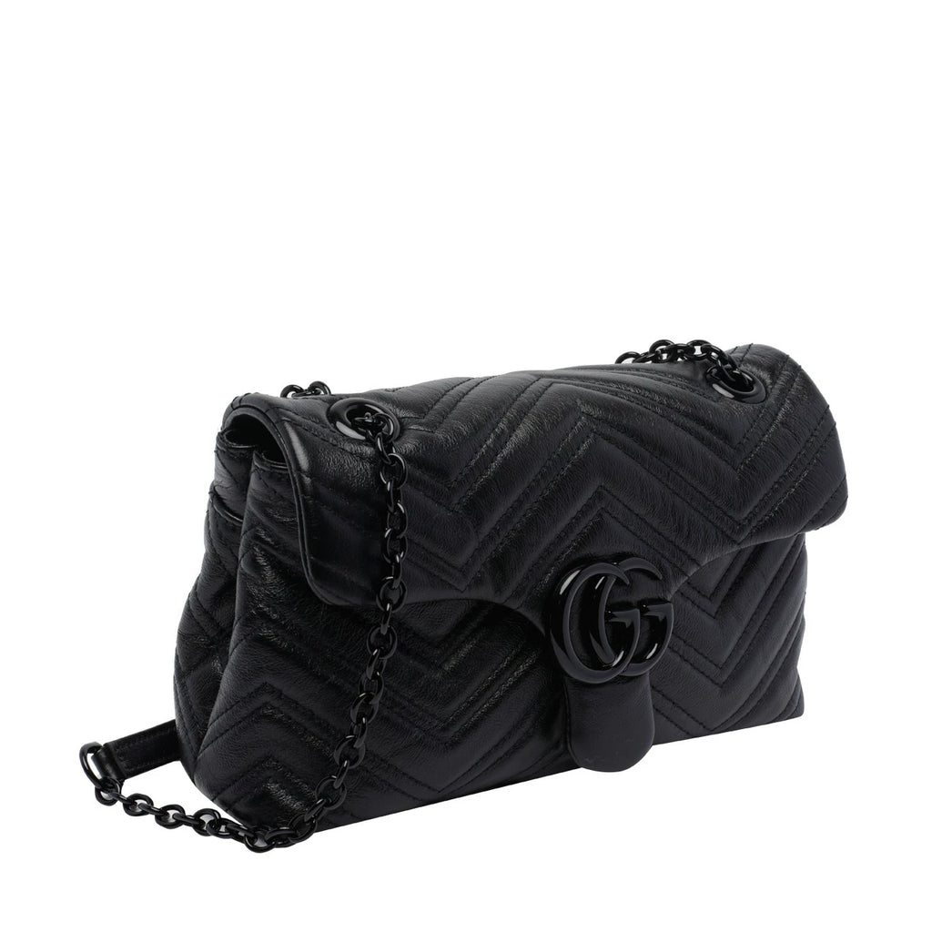 Gucci Women's Gg Marmont Small Bag in Black