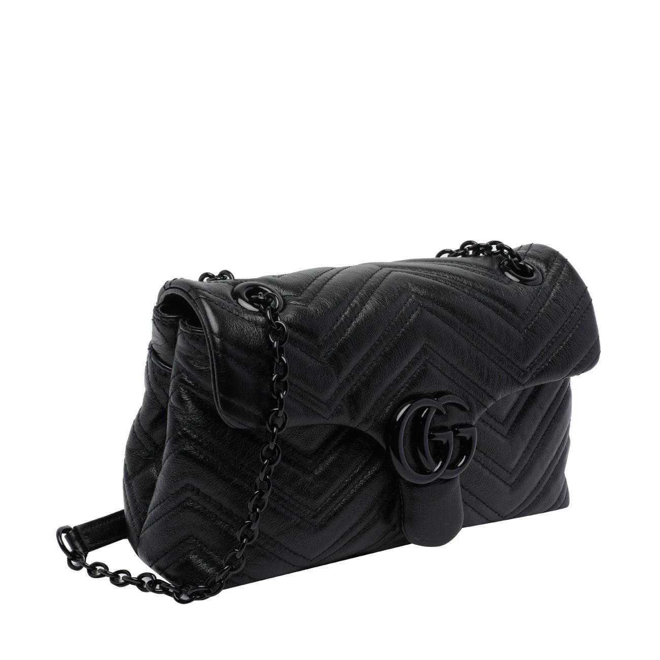 Gucci Women's Gg Marmont Small Bag in Black