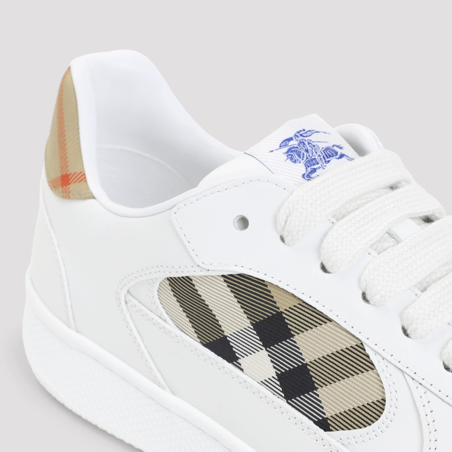 Burberry Men's Terrace Sneakers in White