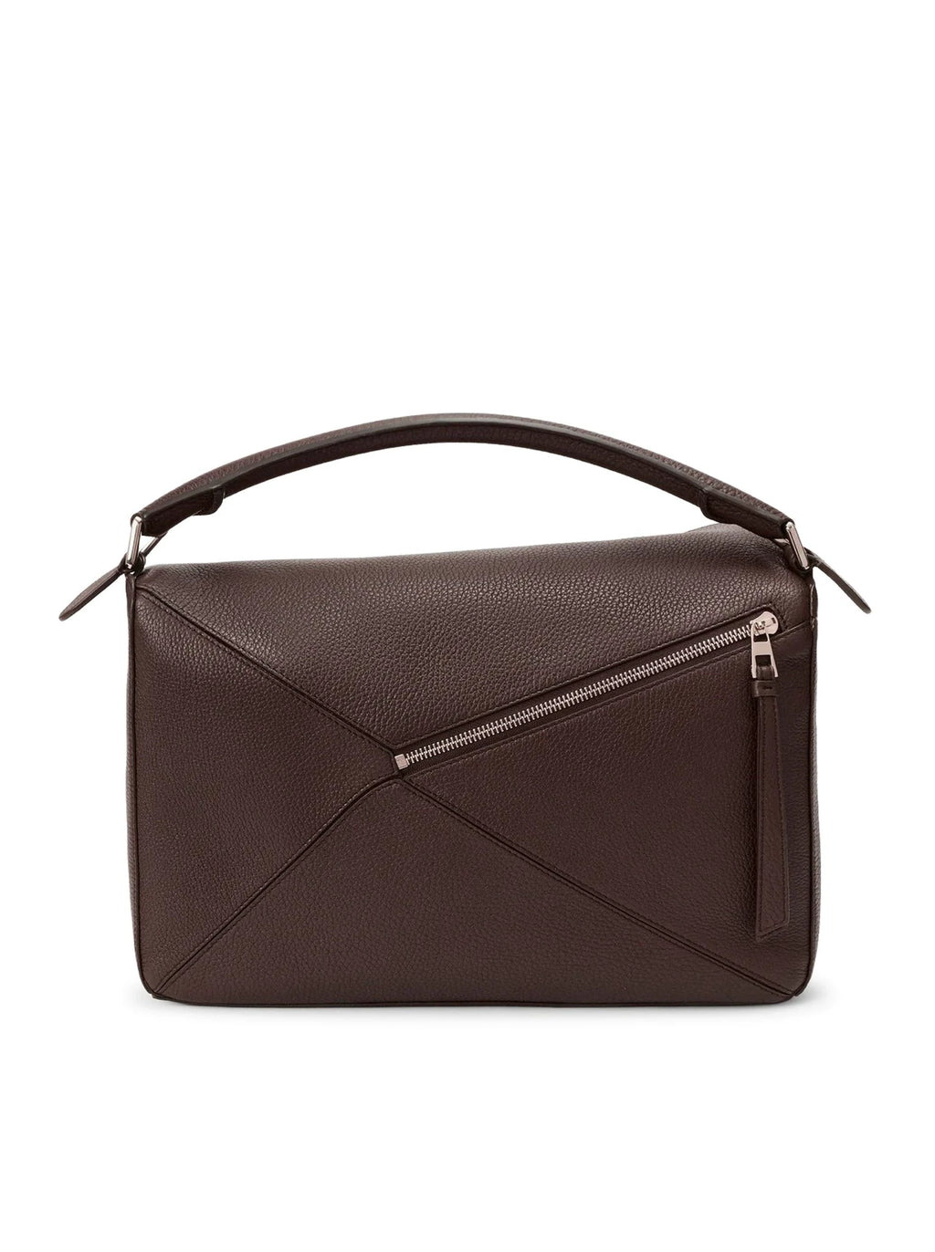 Loewe Men's Puzzle Large Shoulder Bag in Brown