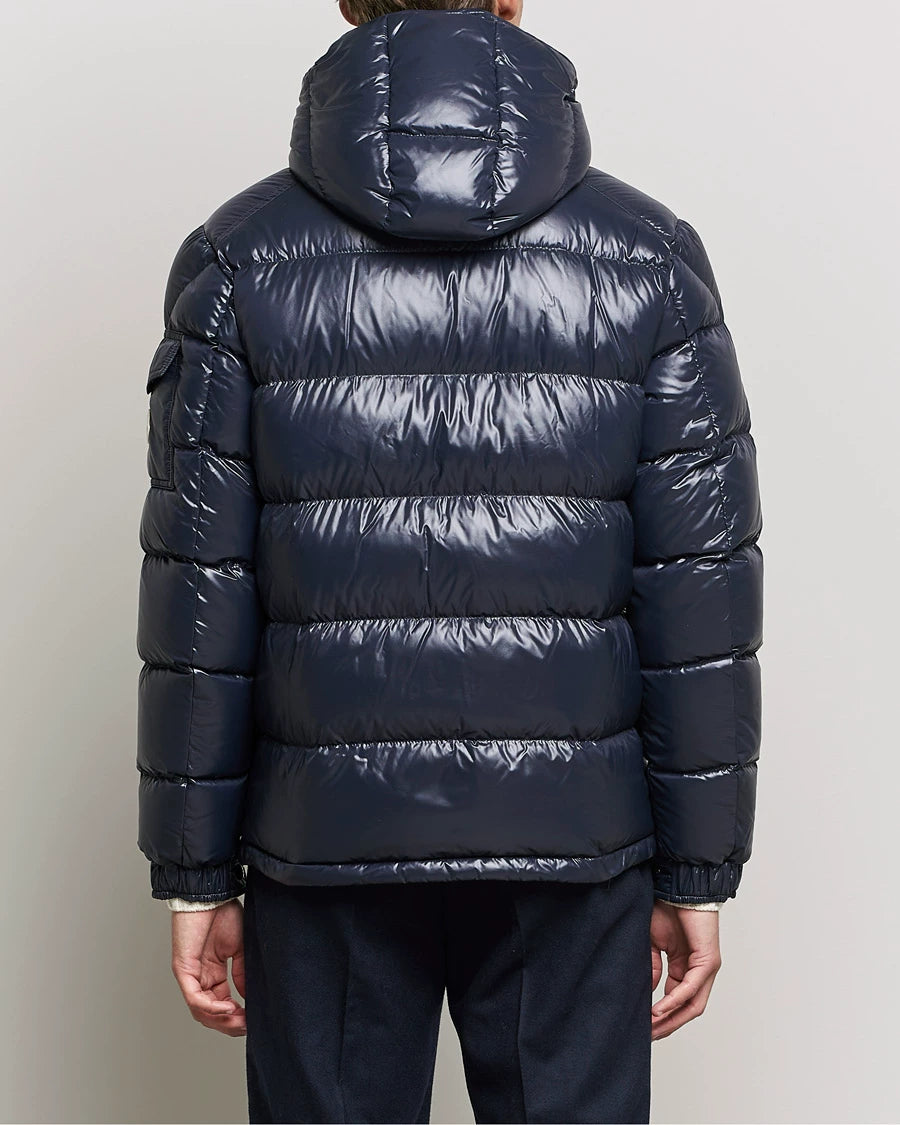 Moncler Men's Maya Down Jacket in Blue