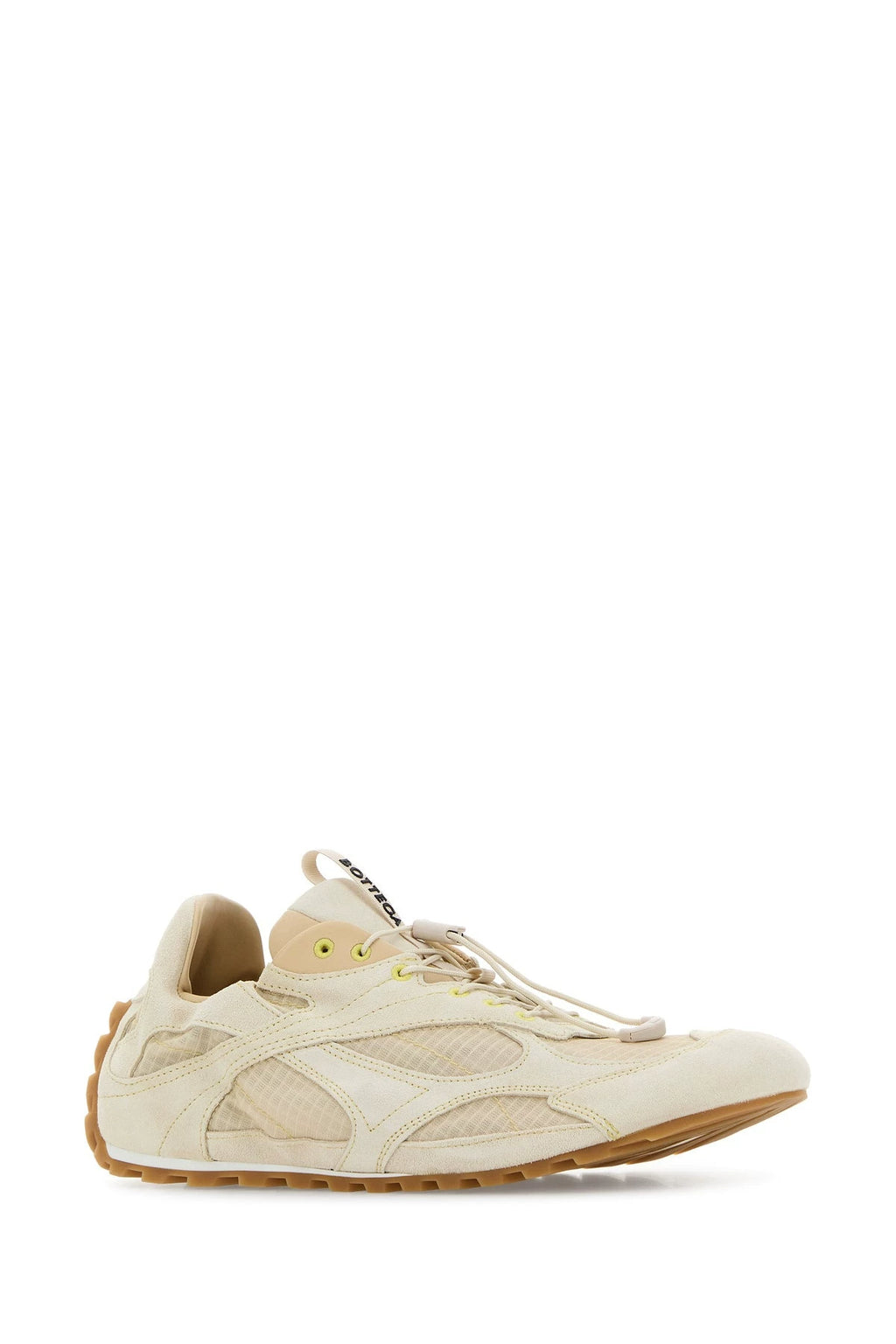Bottega Veneta Men's Flash Orbit Sneakers in Beige