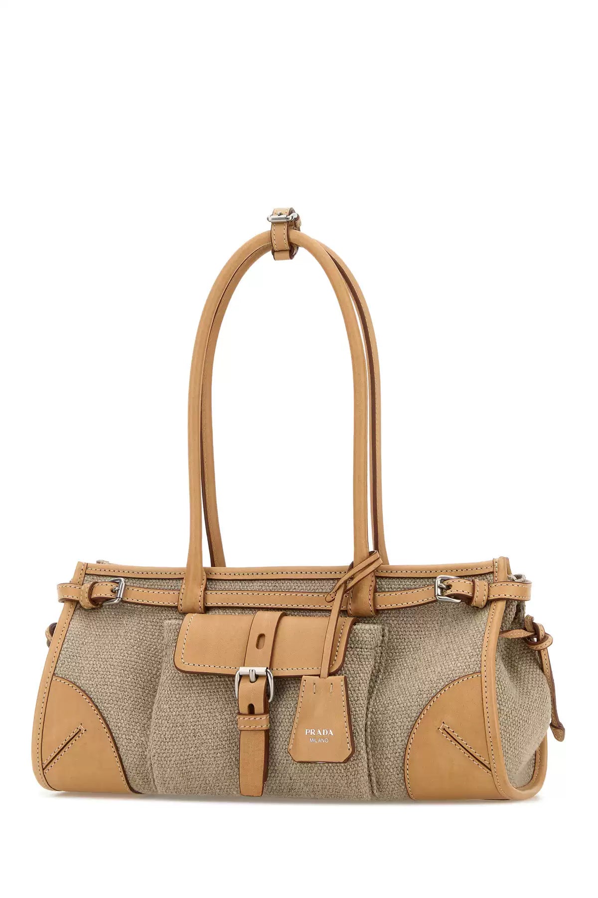 Prada Women's Bonnie Medium Bag in Beige