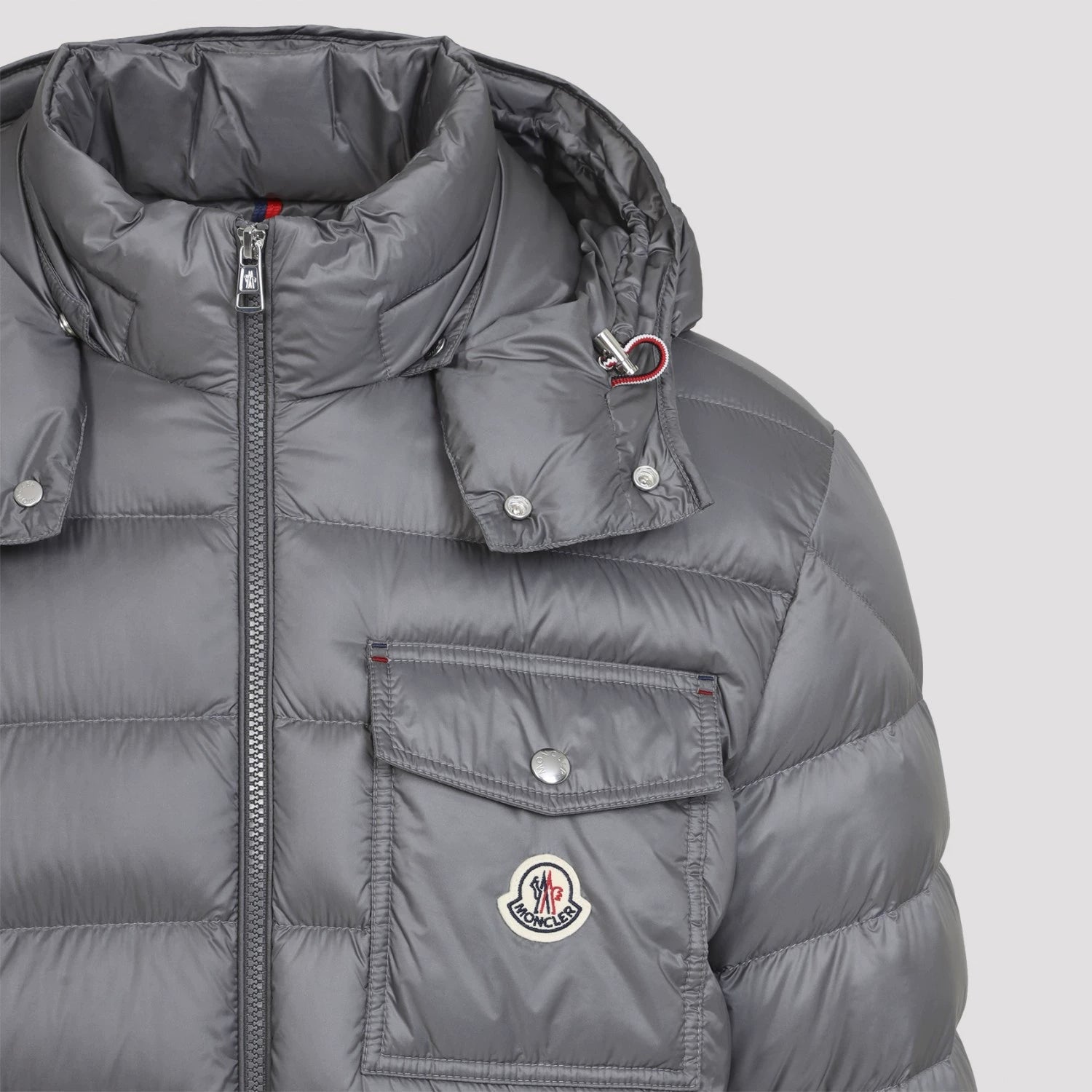 Moncler Men's Verith Down Jacket in Grey