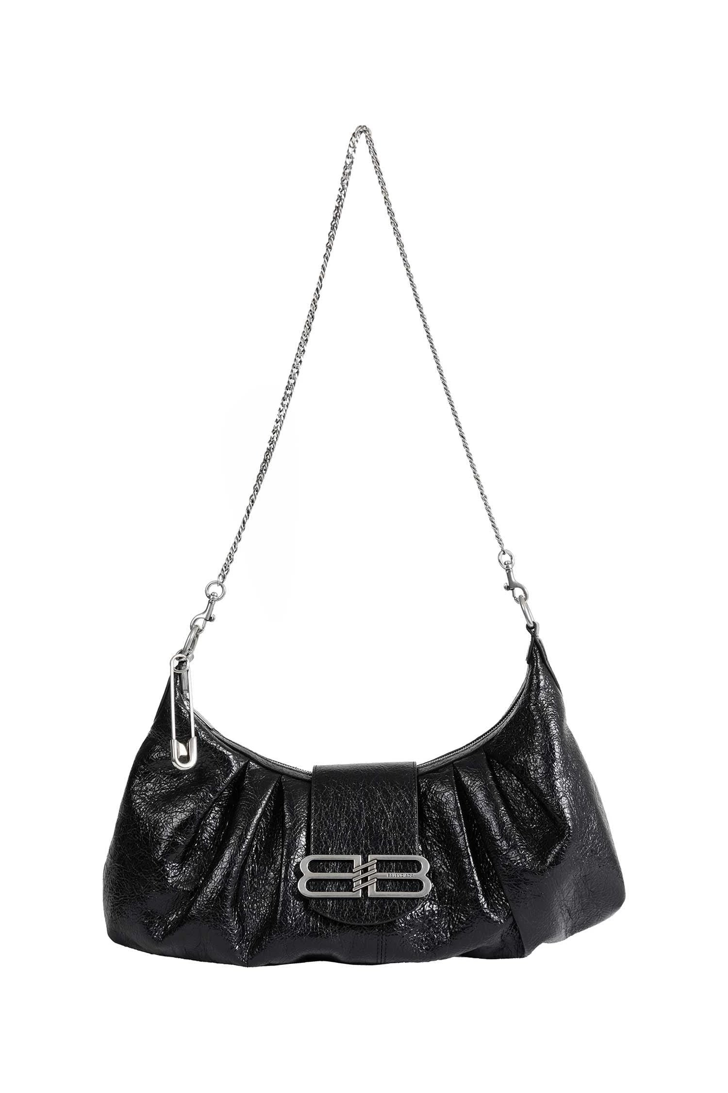 Balenciaga Women's Pamela Small Shoulder Bag in Black