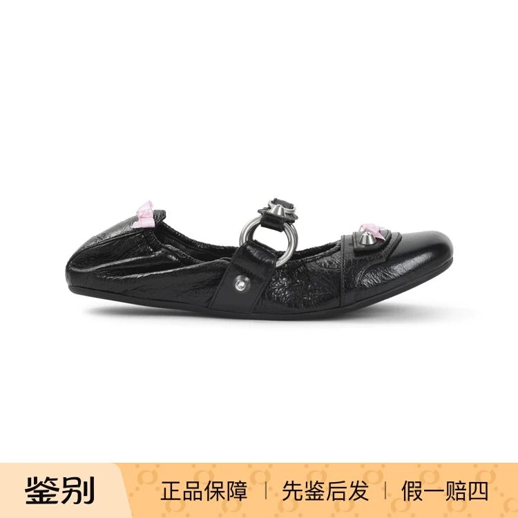 Balenciaga Women's City L005 Shoes in Black