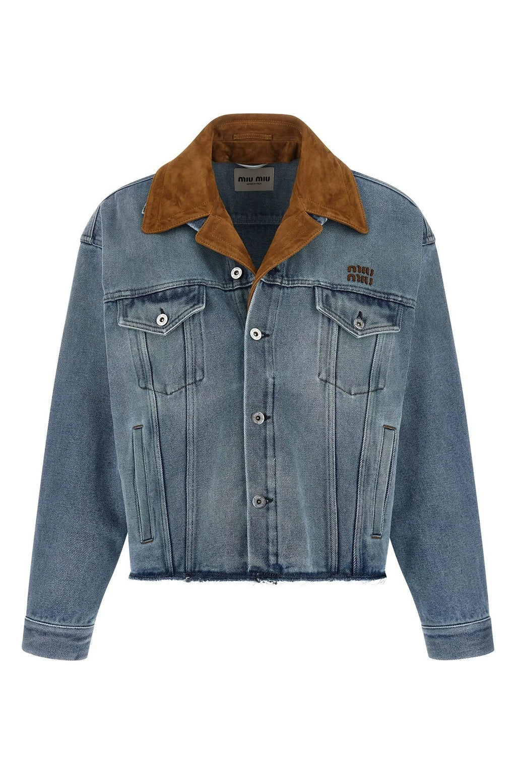 Miu Miu Women's Jacket in Blue