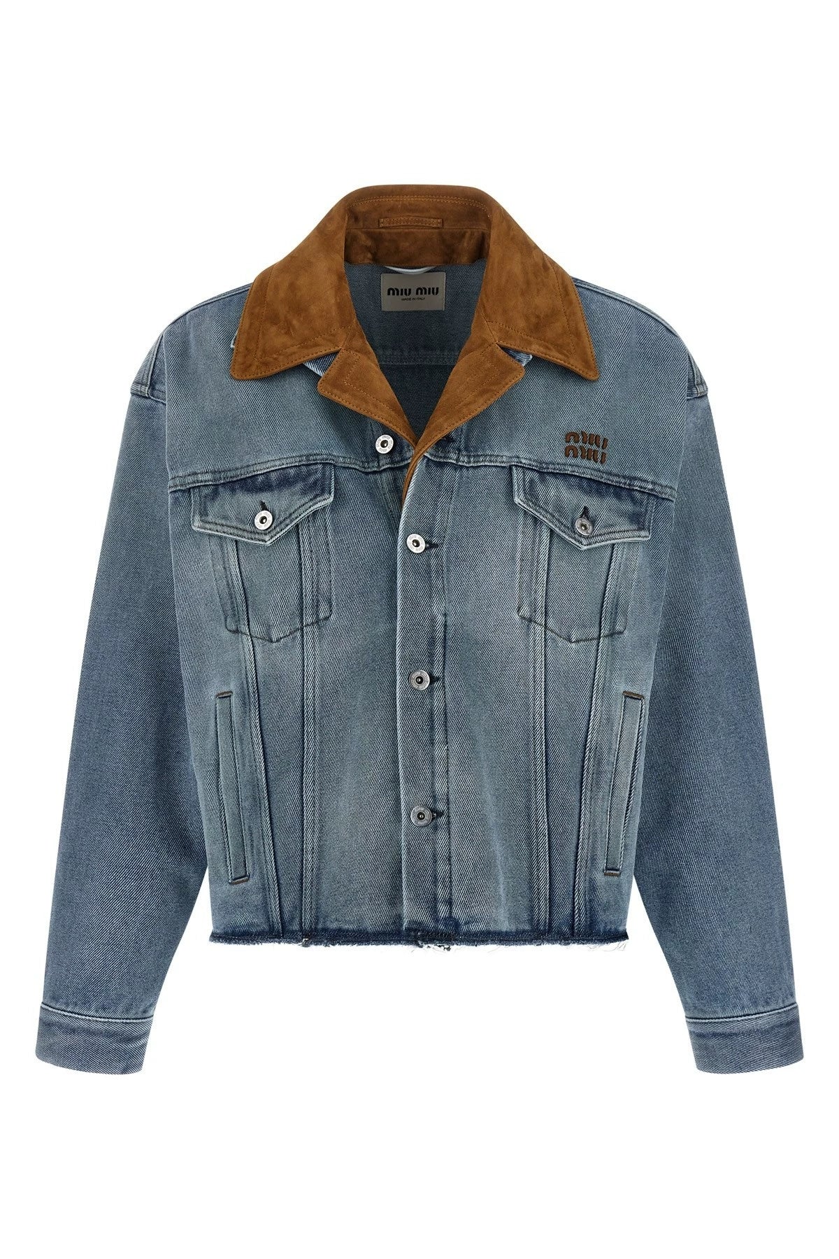 Miu Miu Women's Jacket in Blue