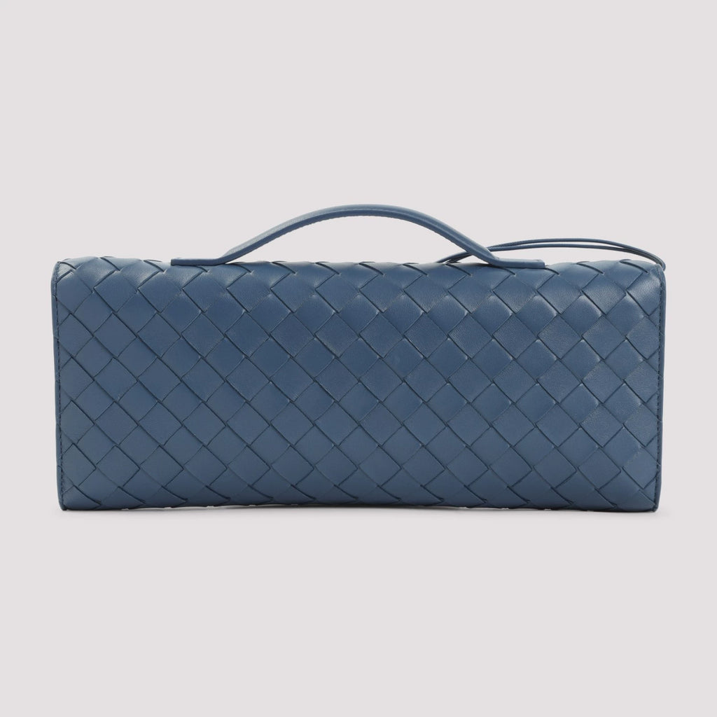Bottega Veneta Women's Andiamo Clutch Clutch in Blue