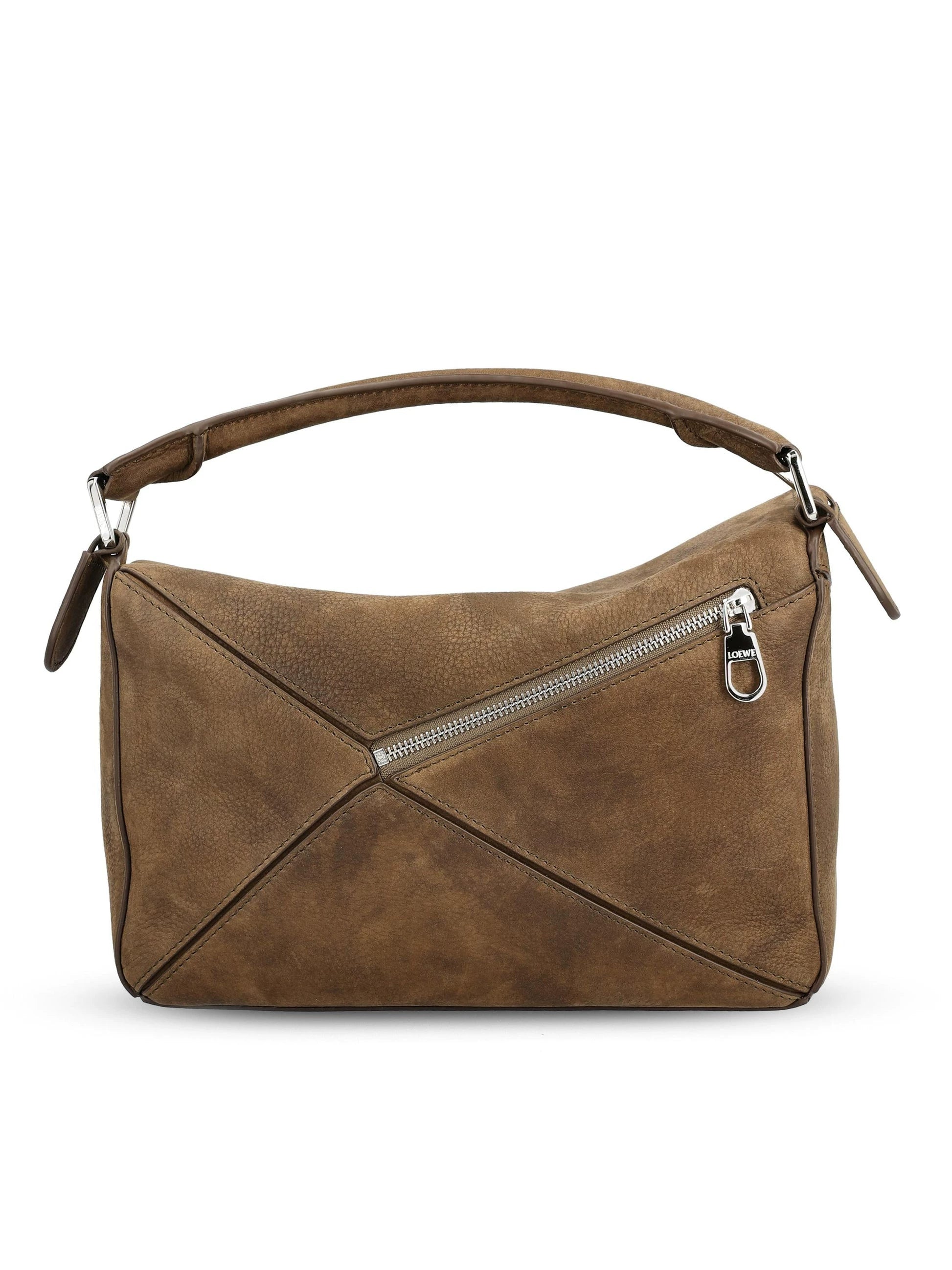Loewe Women's Puzzle Small Shoulder Bag in Brown