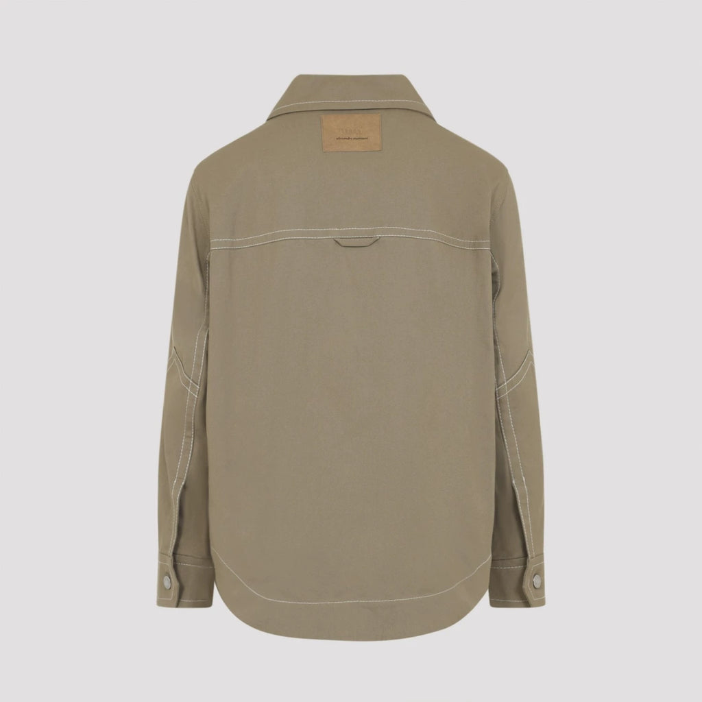 Ami Paris Men's Jacket in Beige