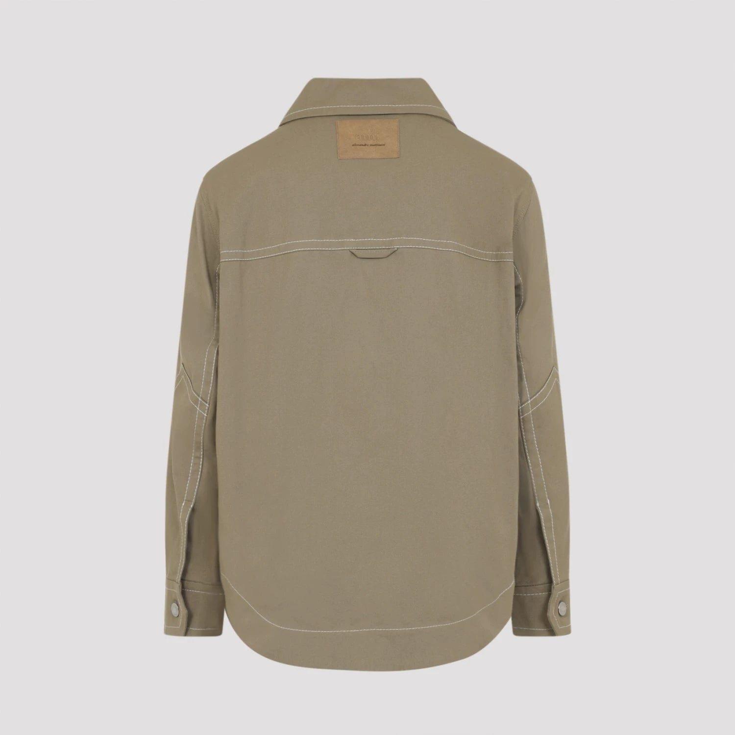 Ami Paris Men's Jacket in Beige