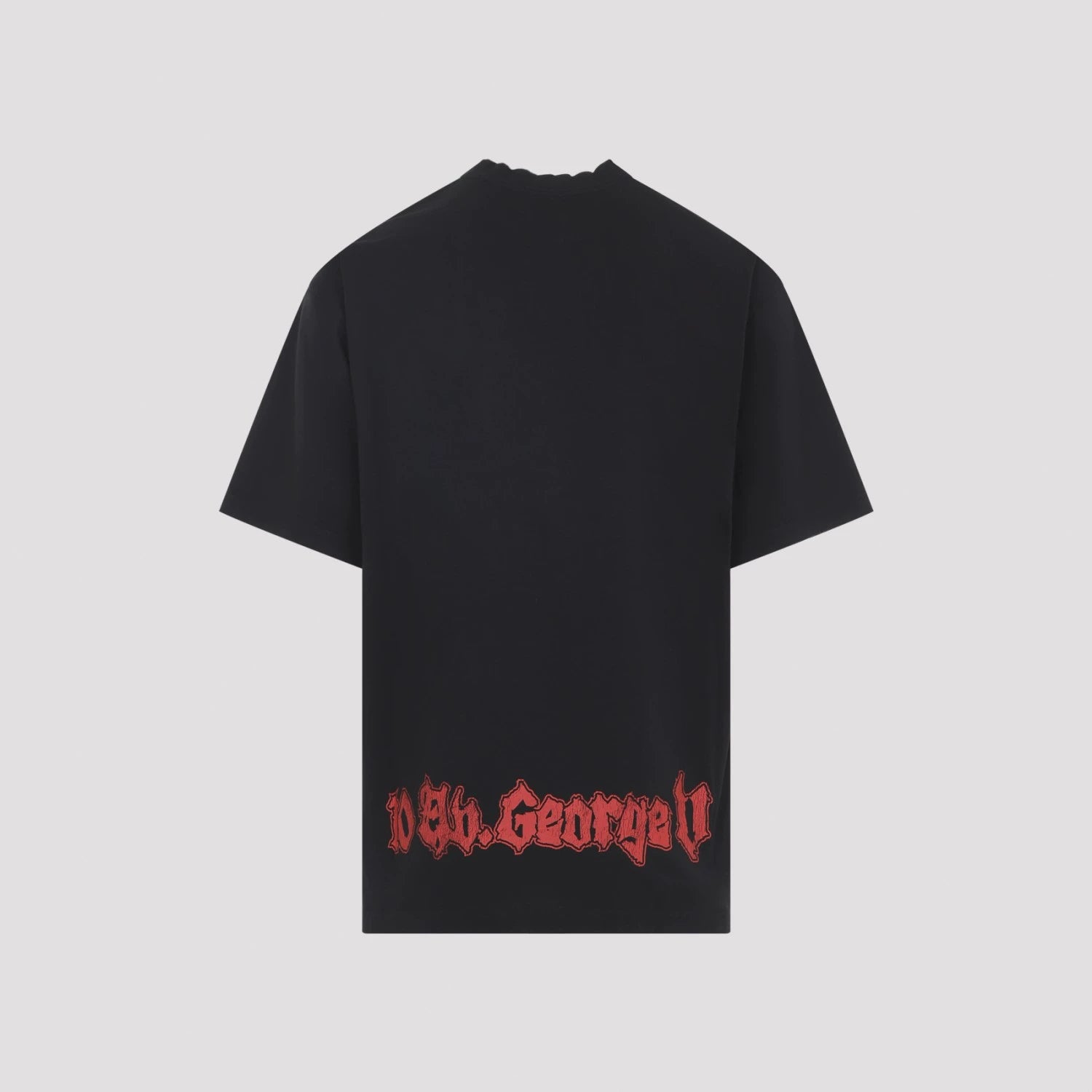 Balenciaga Men's Logo T-Shirt in Black