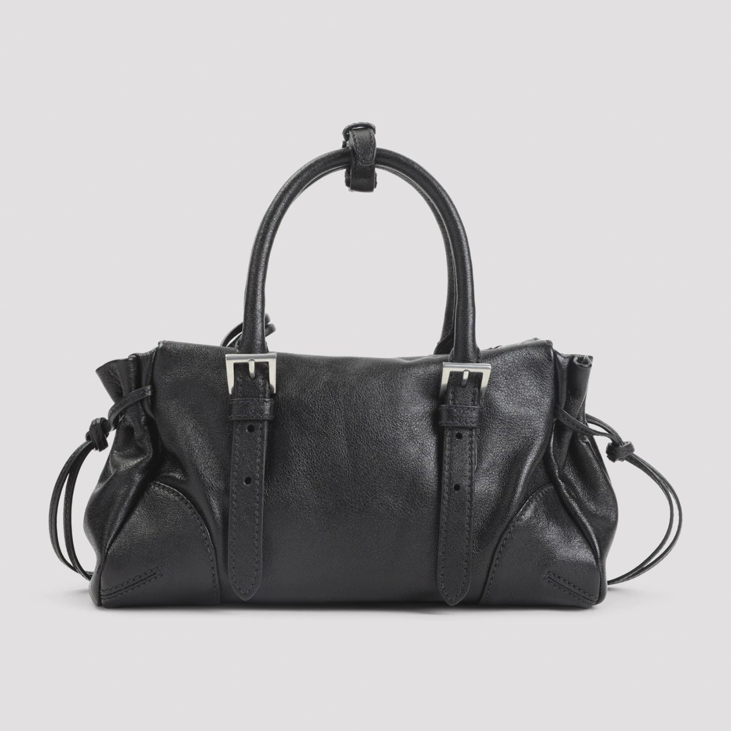 Prada Women's Bonnie Small Shoulder Bag in Black