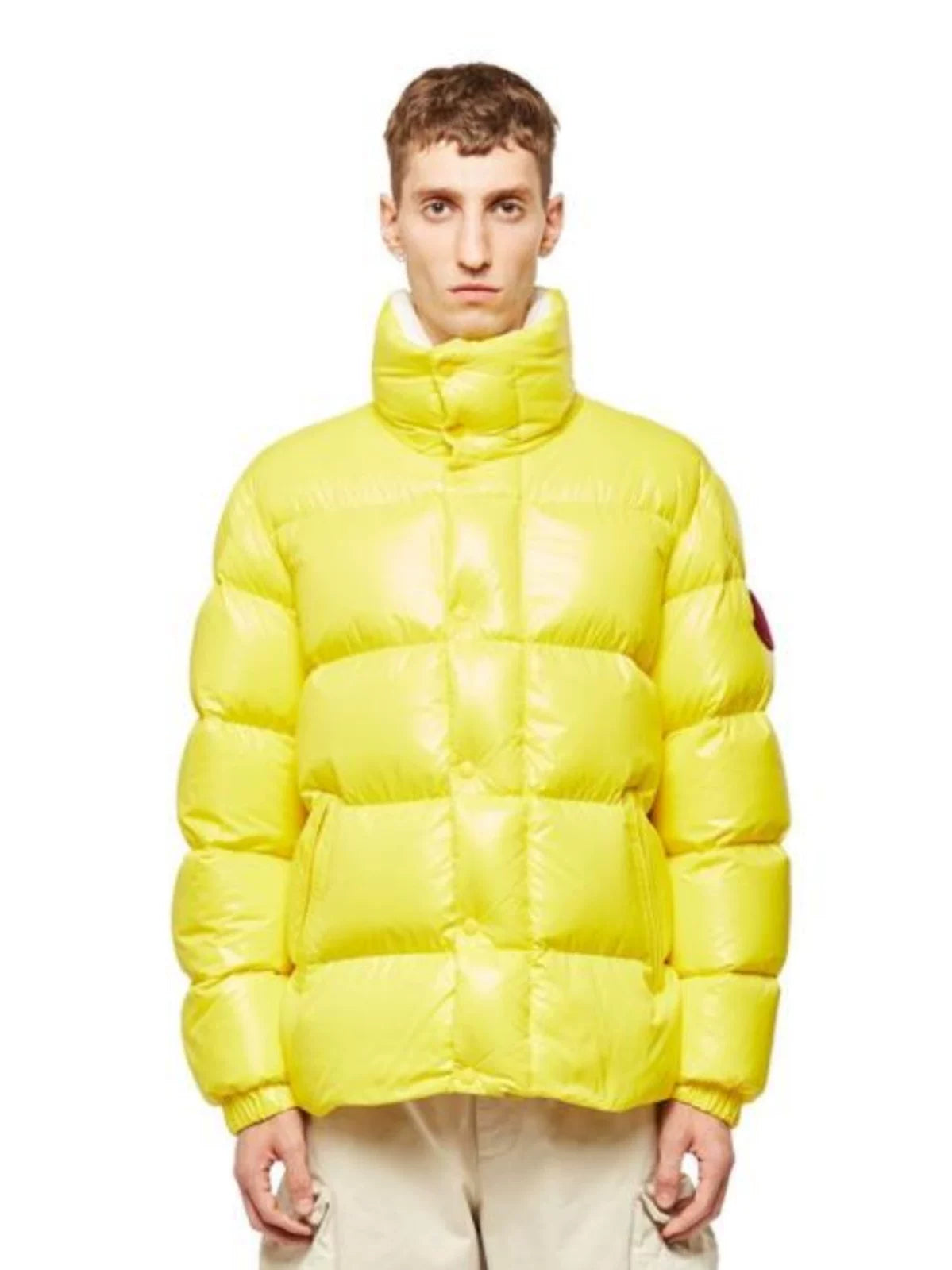 Moncler Men's Moncler Genius 1952 Dervox Down Jacket in Yellow