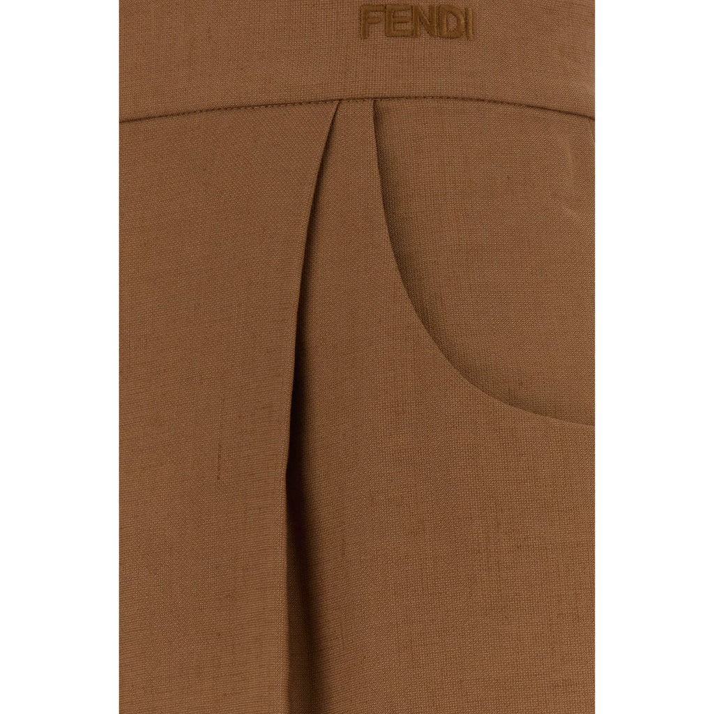 Fendi Women's Pants in Brown