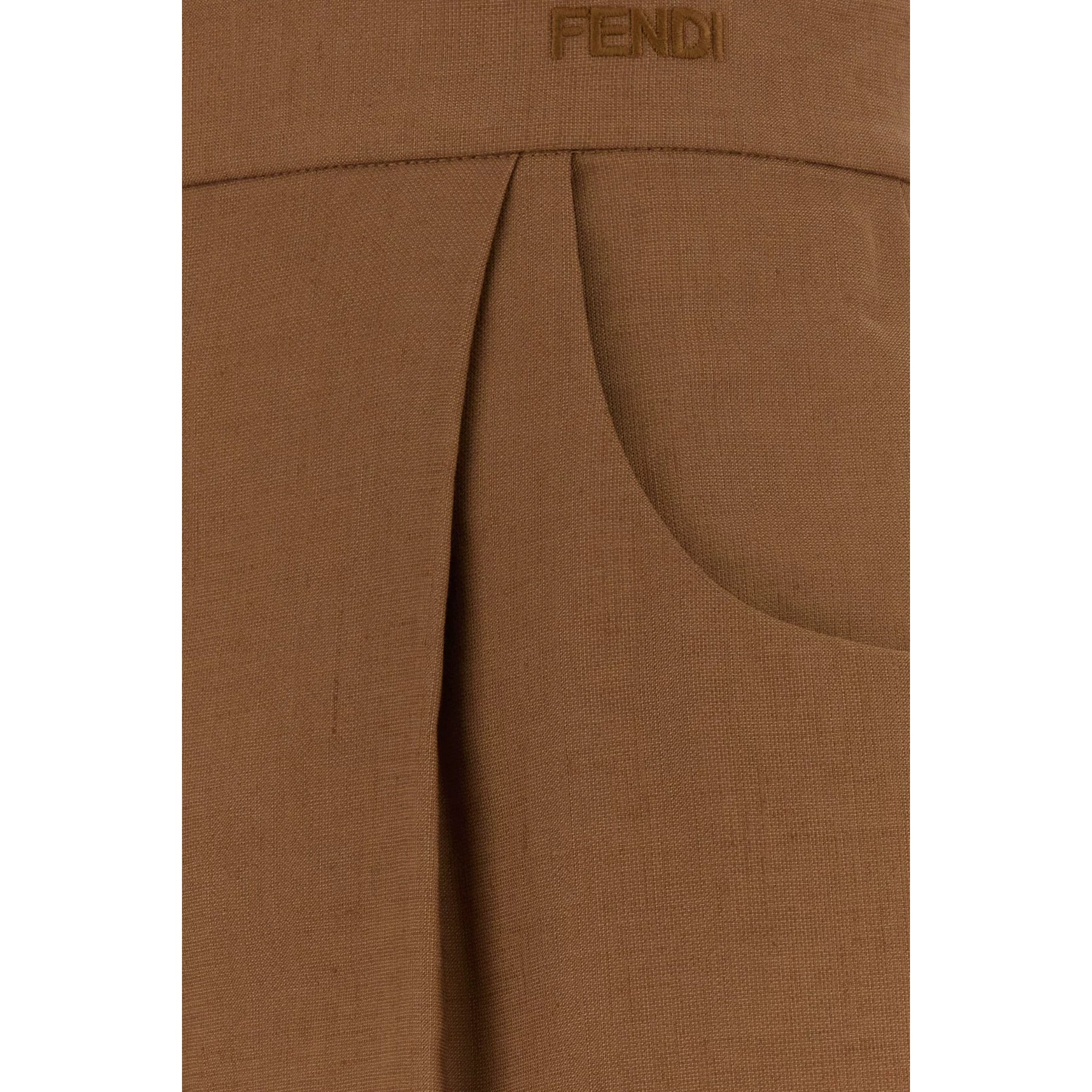Fendi Women's Pants in Brown