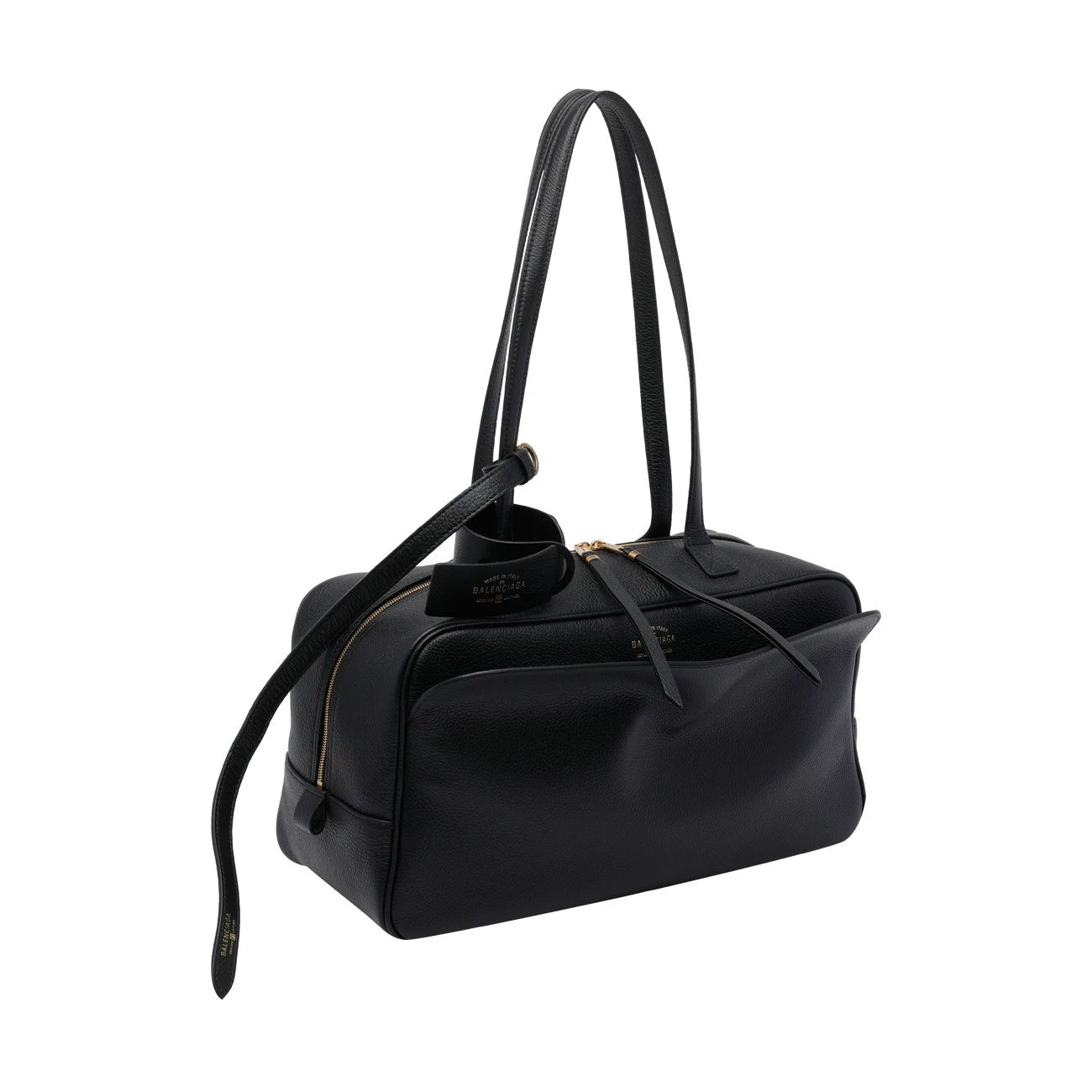 Balenciaga Women's Carrie Medium Bag in Black