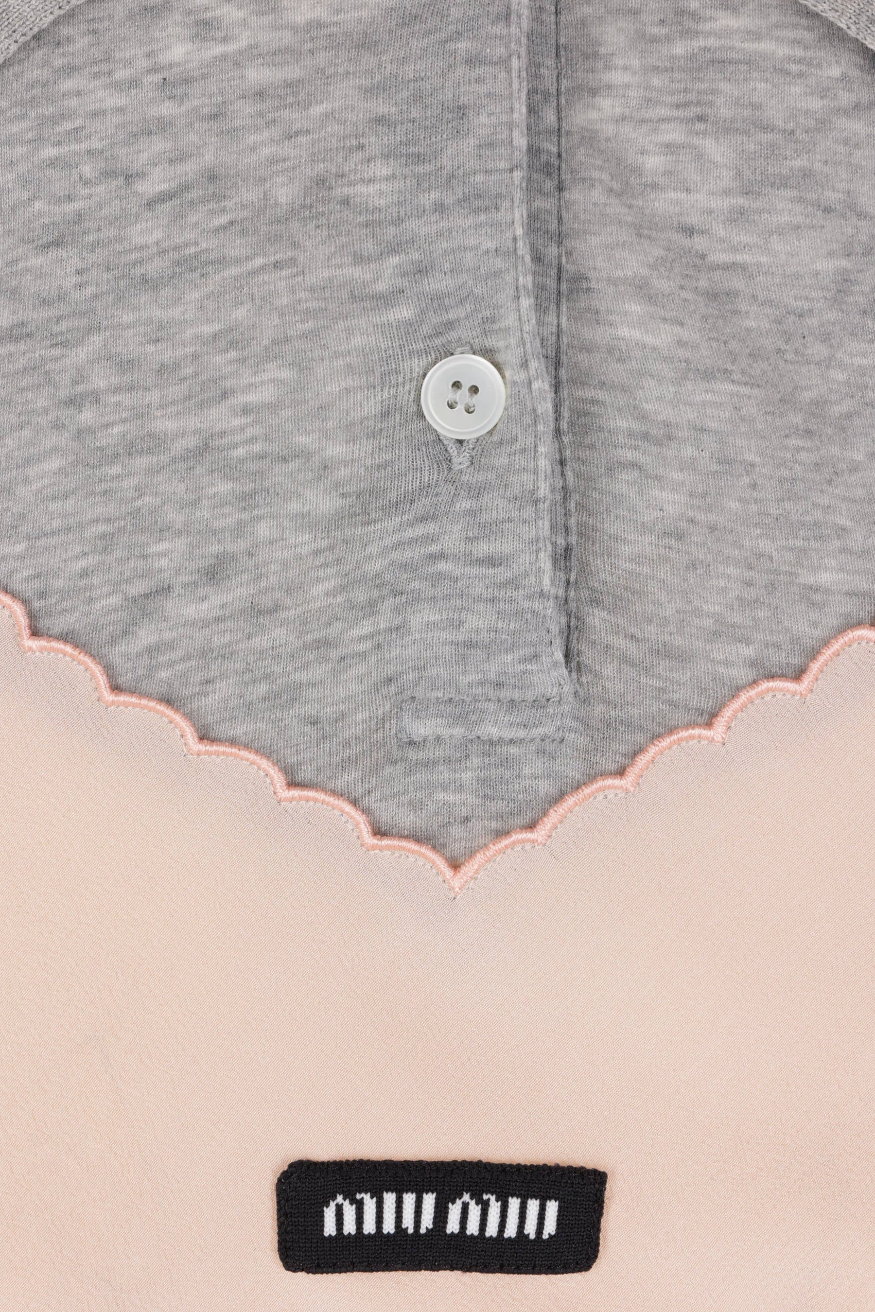 Miu Miu Women's Polo Polo Shirt in Grey