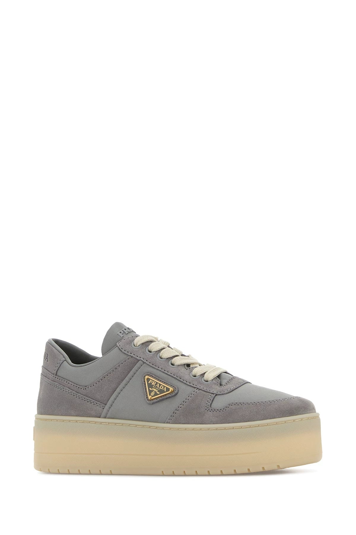 Prada Women's Downtown Sneakers in Grey