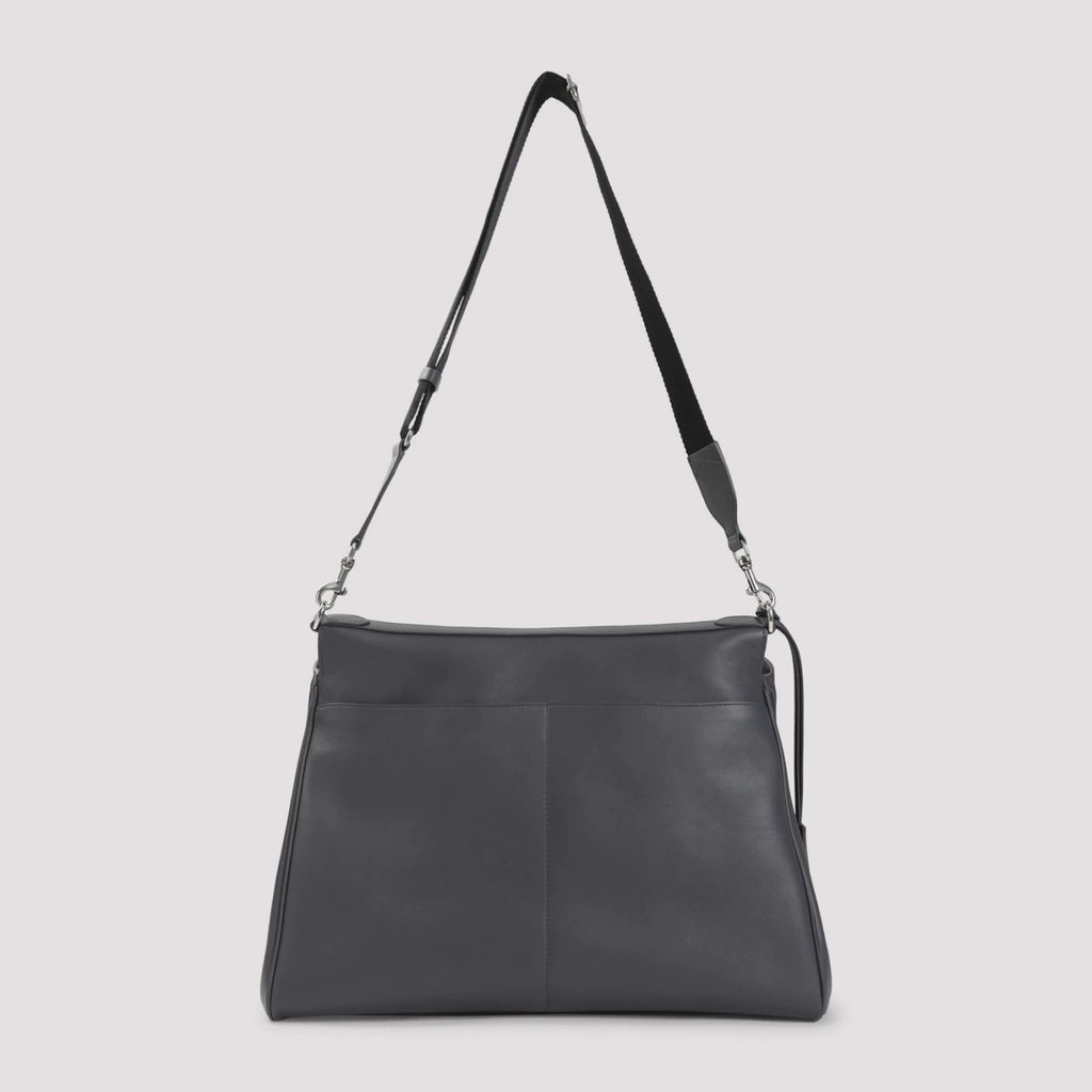 Balenciaga Men's Rodeo Medium Shoulder Bag in Grey