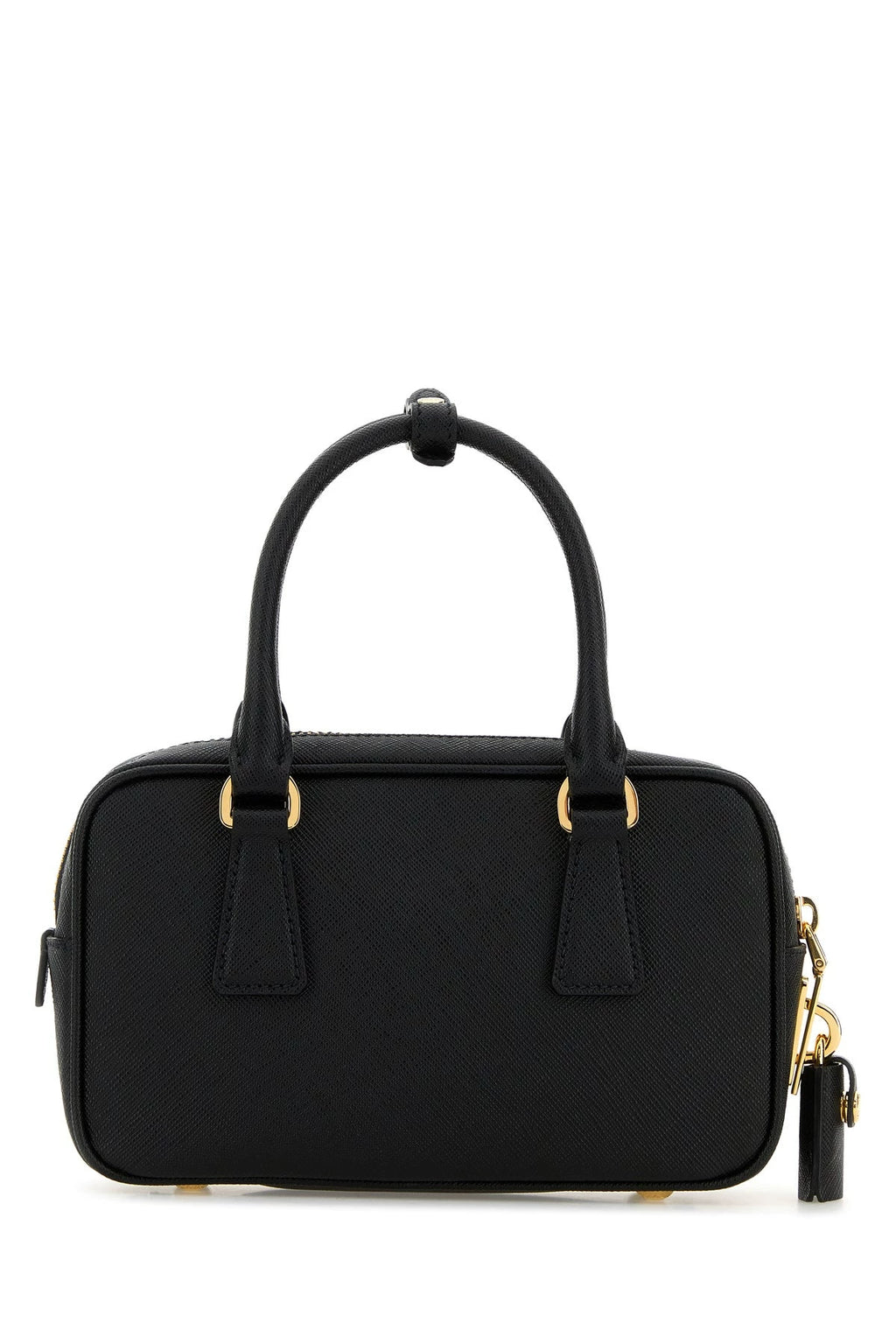 Prada Women's Bauletto Mini Handbag in Black