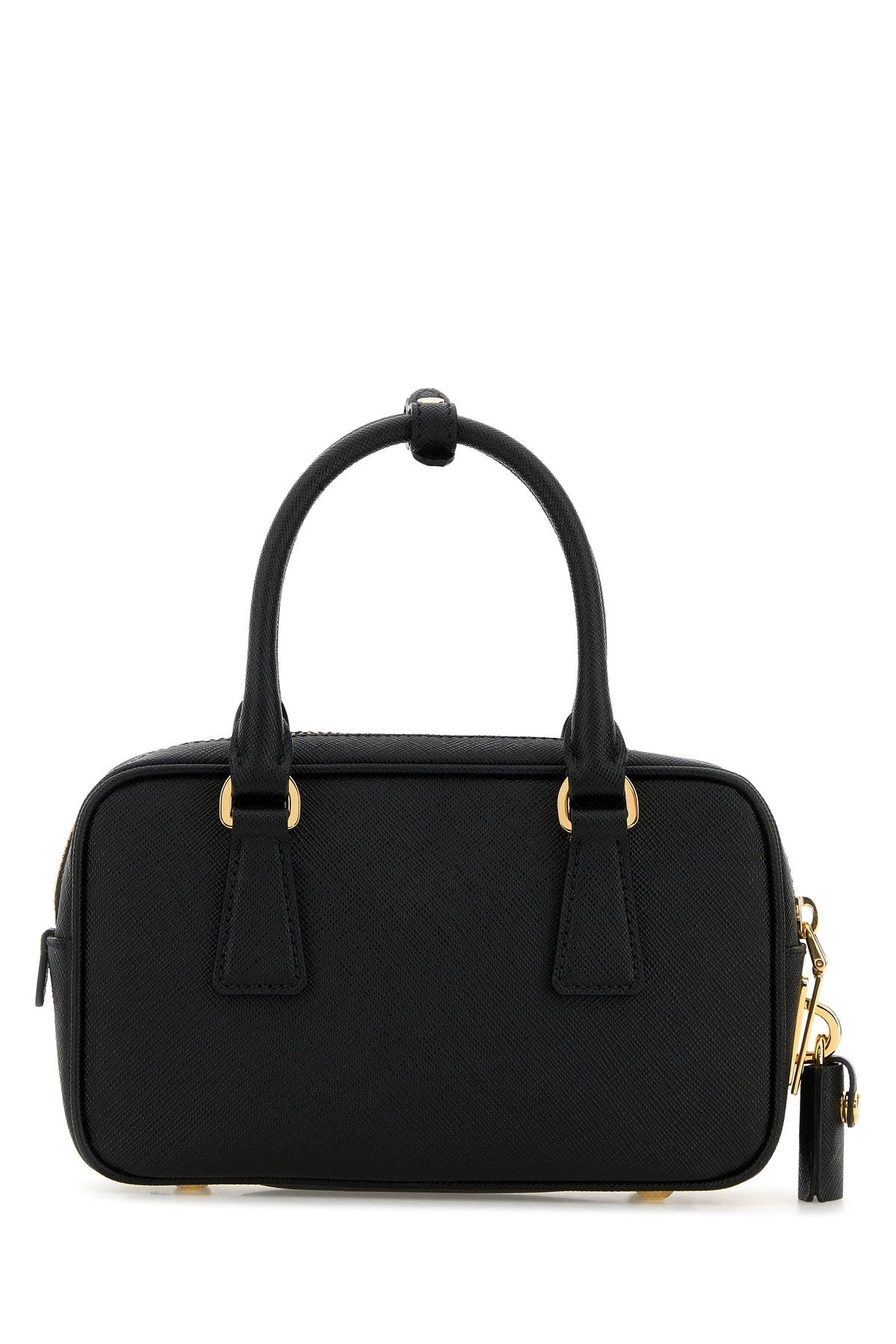 Prada Women's Bauletto Mini Handbag in Black