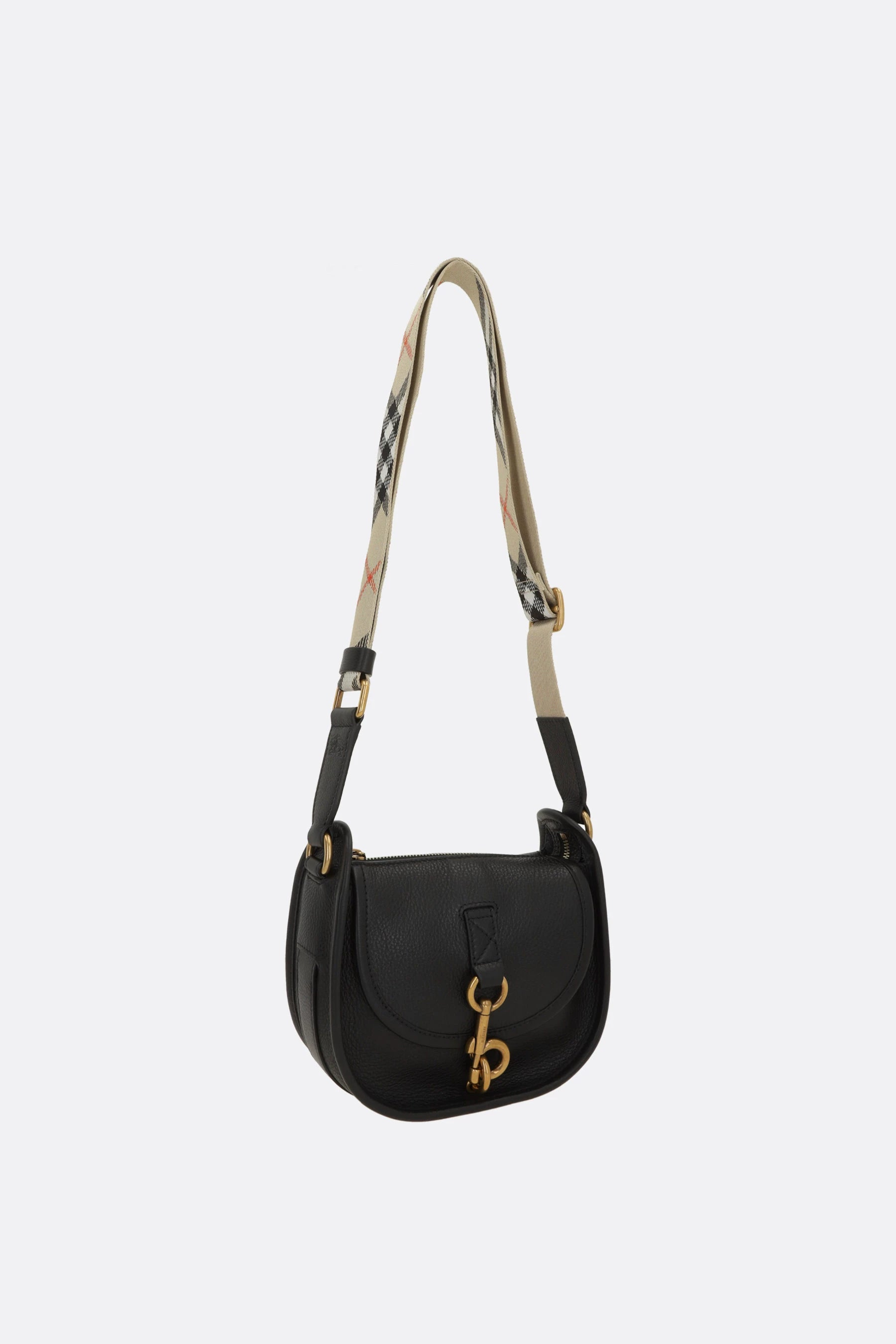 Burberry Women's B Clip Mini Shoulder Bag in Black
