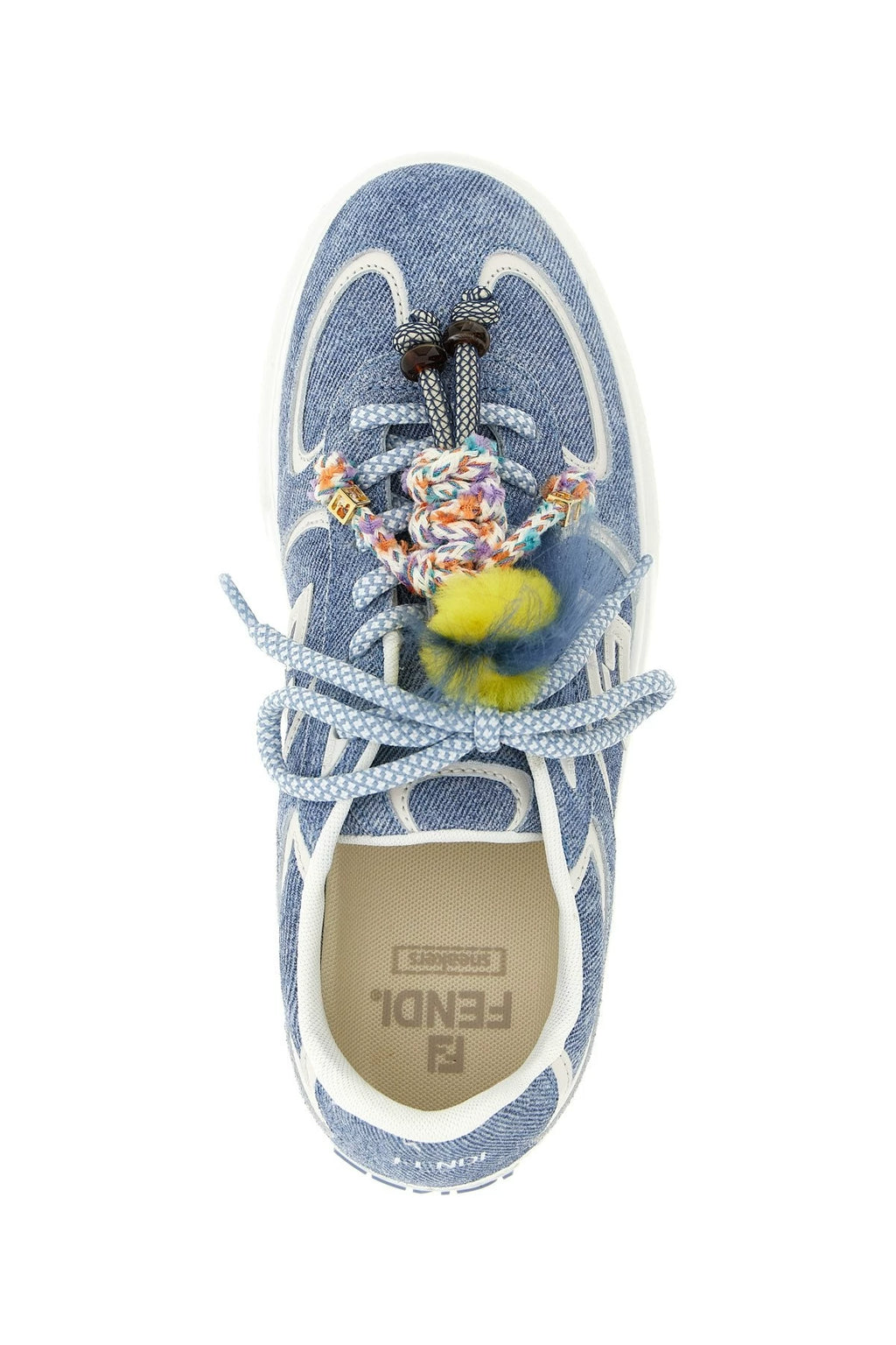 Fendi Women's Match Sneakers in Blue