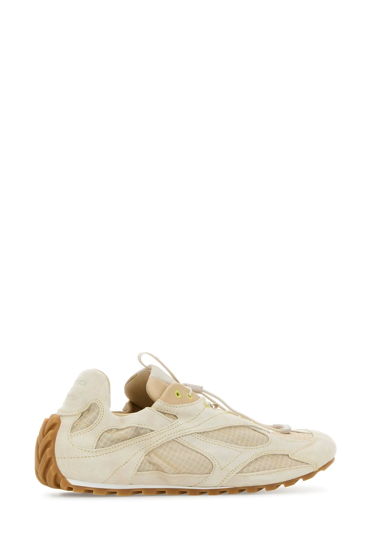 Bottega Veneta Men's Flash Orbit Sneakers in Beige
