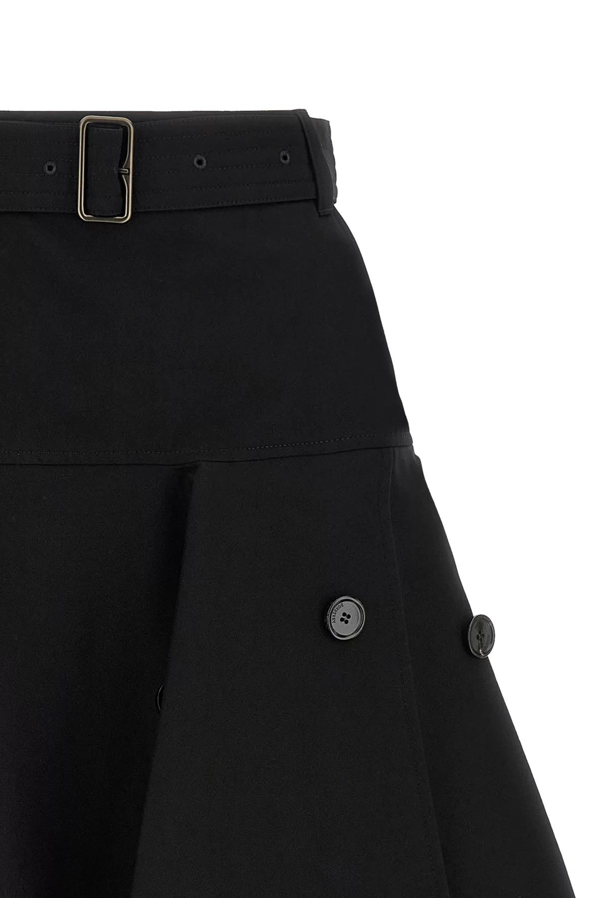 Burberry Trench Skirt in Black
