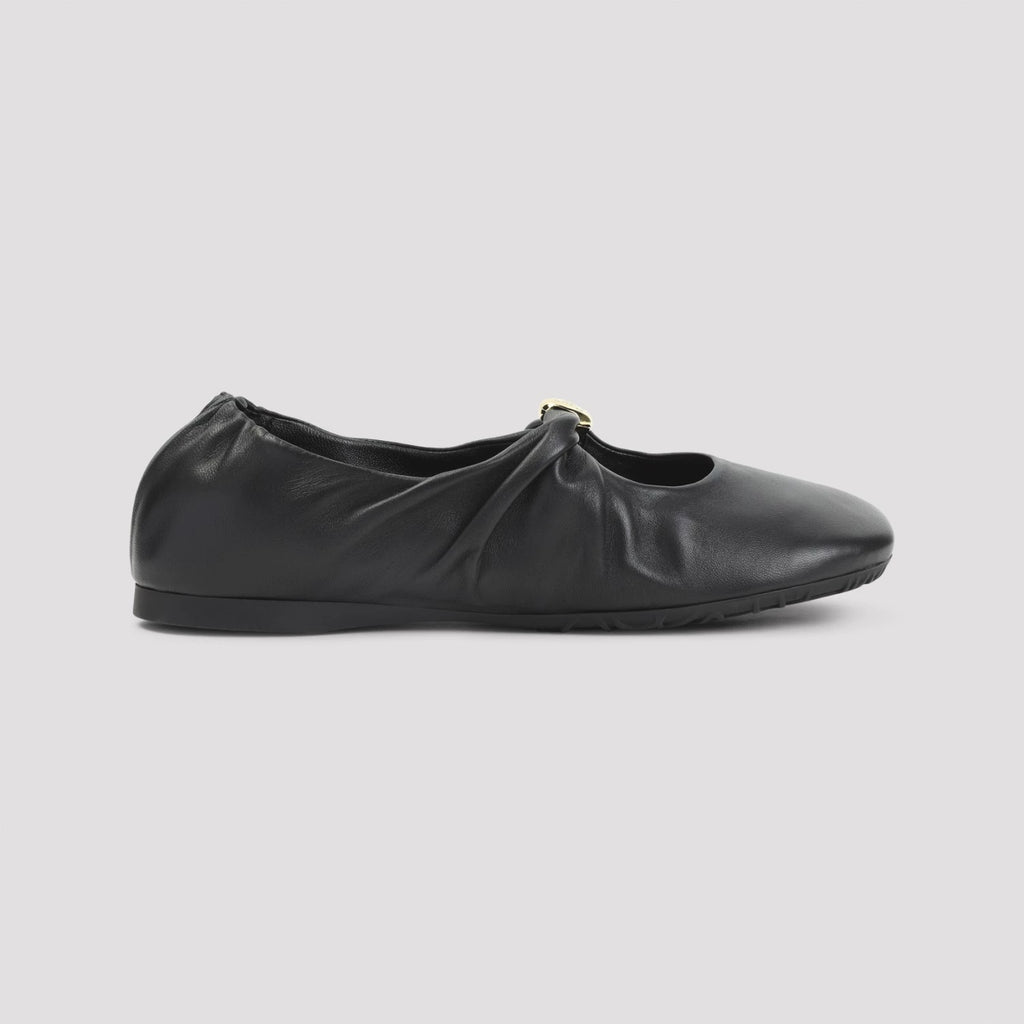 Loewe Women's Pebble Soft Shoes in Black