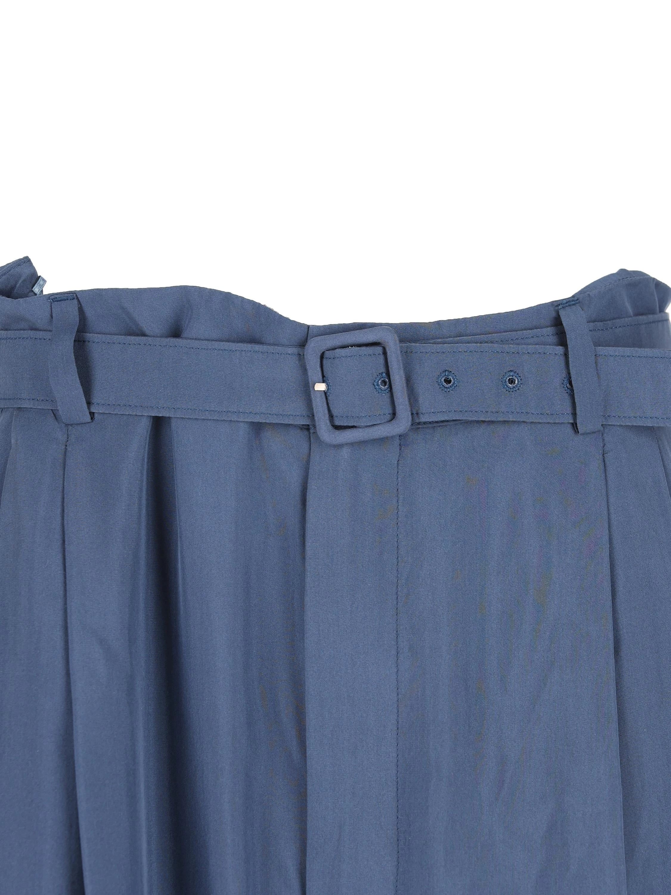 Saint Laurent Men's Ysl Pants in Blue