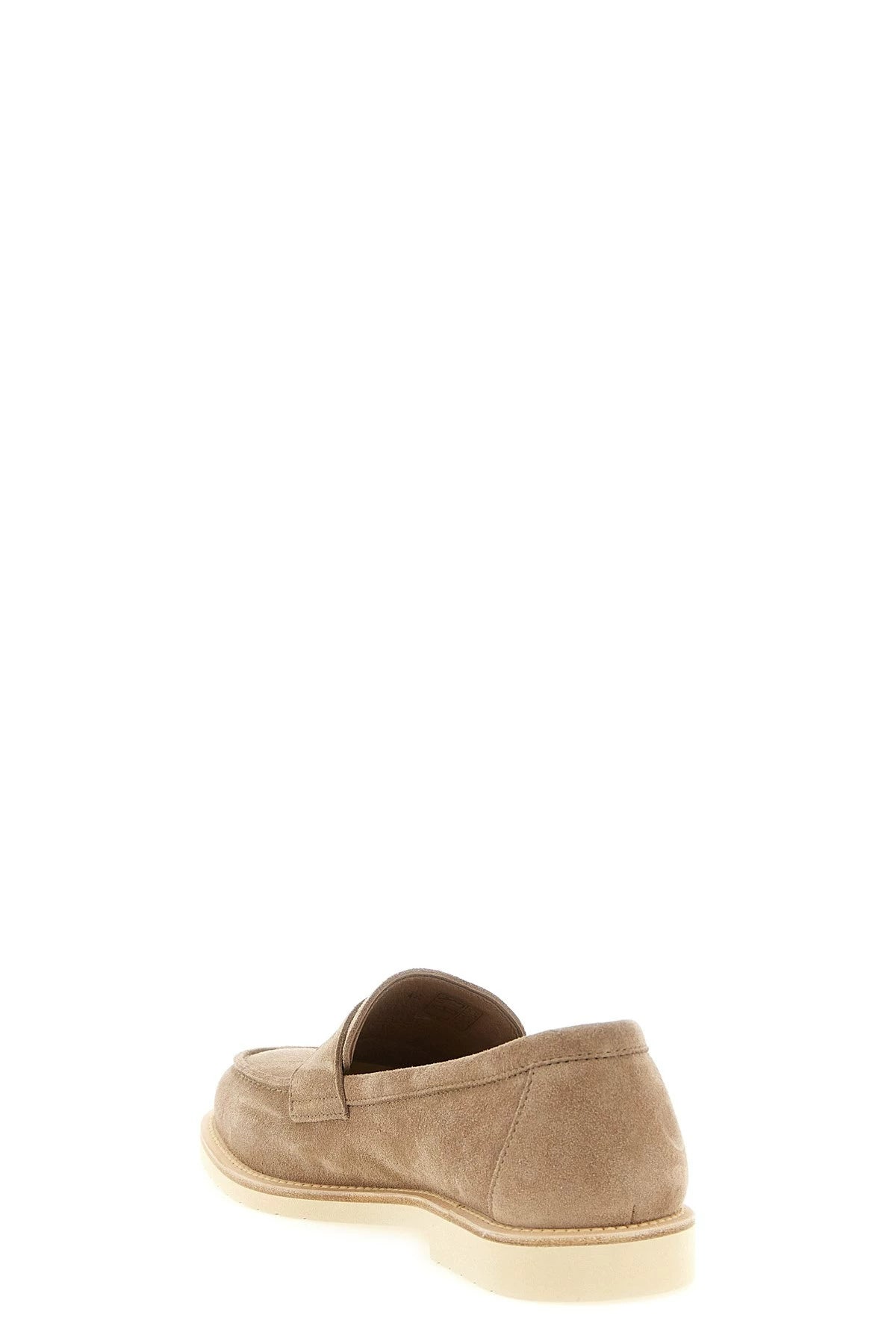 Brunello Cucinelli Men's Loafers in Beige