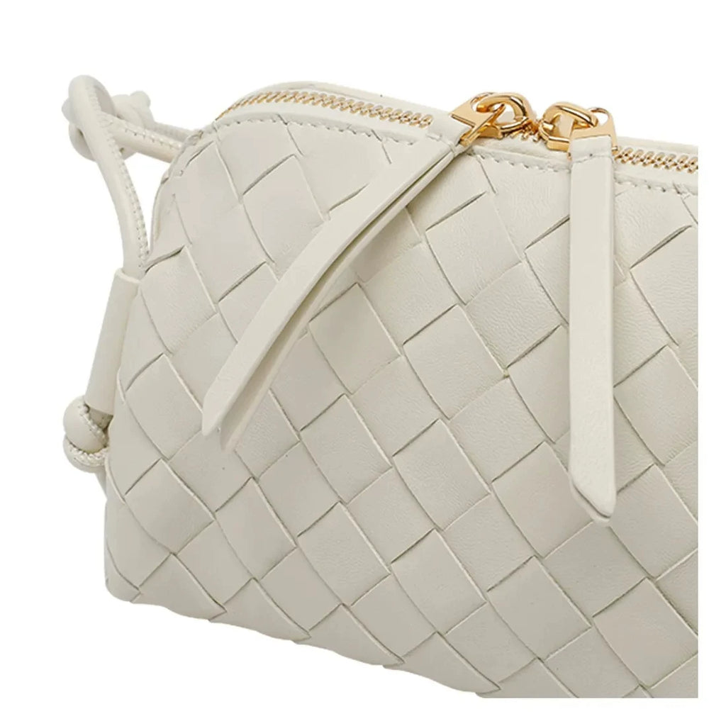 Bottega Veneta Women's Concert Mini Shoulder Bag in White