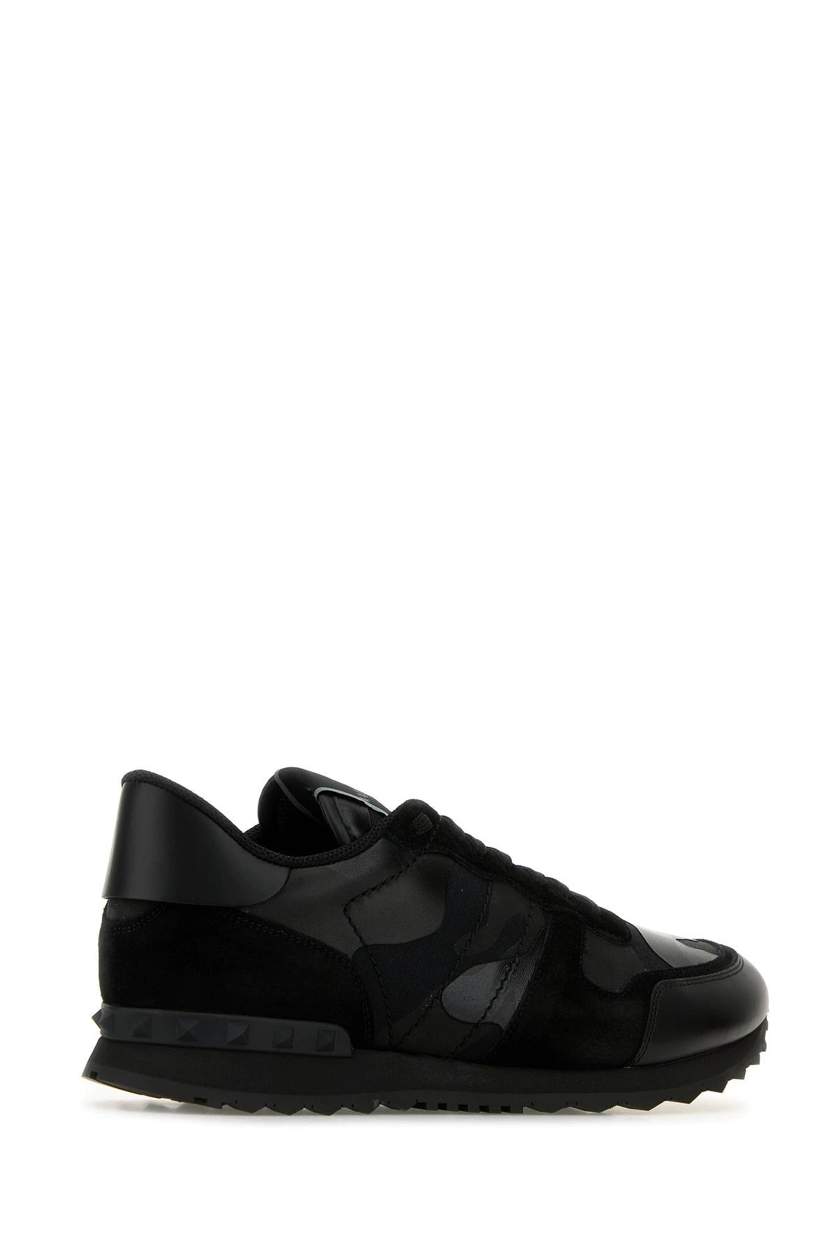 Valentino Men's Rockrunner Sneakers in Black