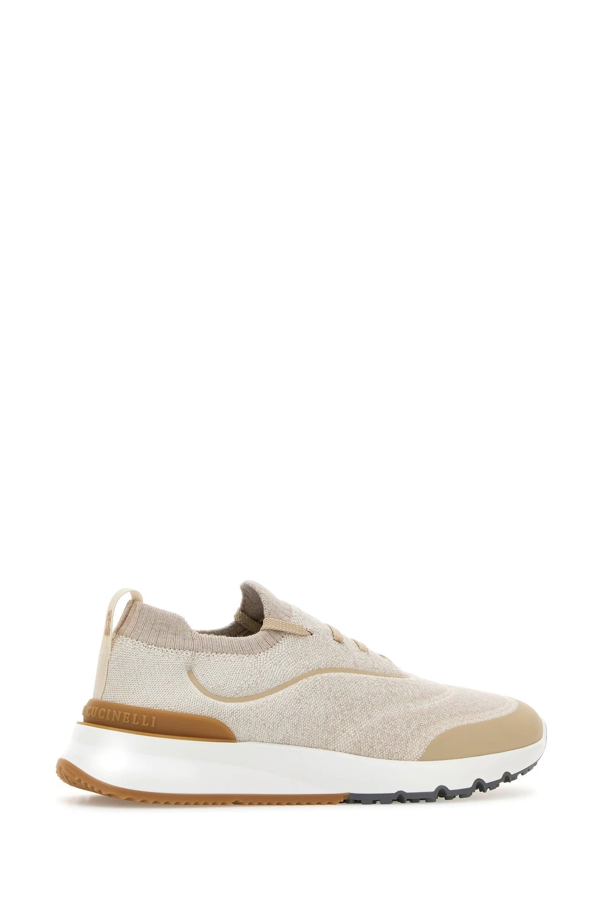 Brunello Cucinelli Men's Sneakers in Beige