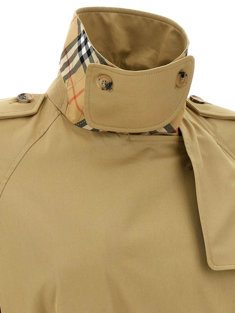Burberry Women's Castleford Trench Coat in Beige