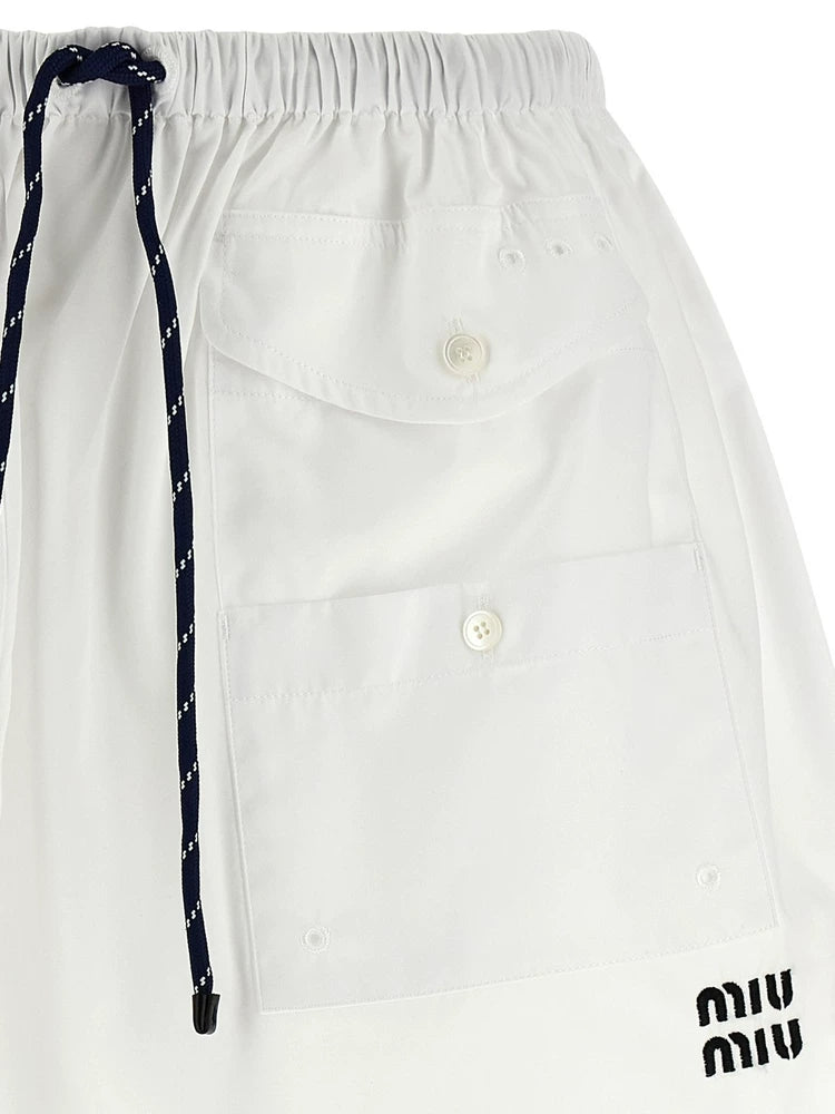 Miu Miu Skirt in White