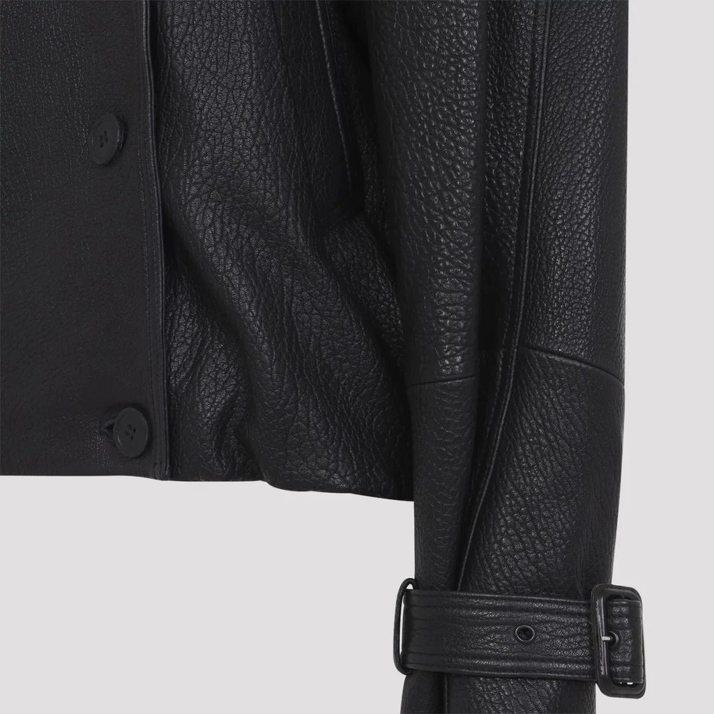 Acne Studios Women's Leather Jacket in Black