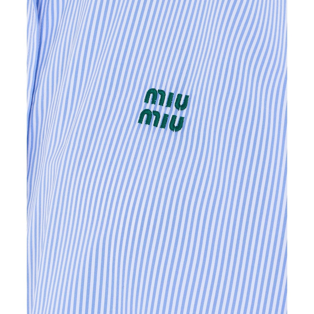 Miu Miu Women's Shirt in Blue